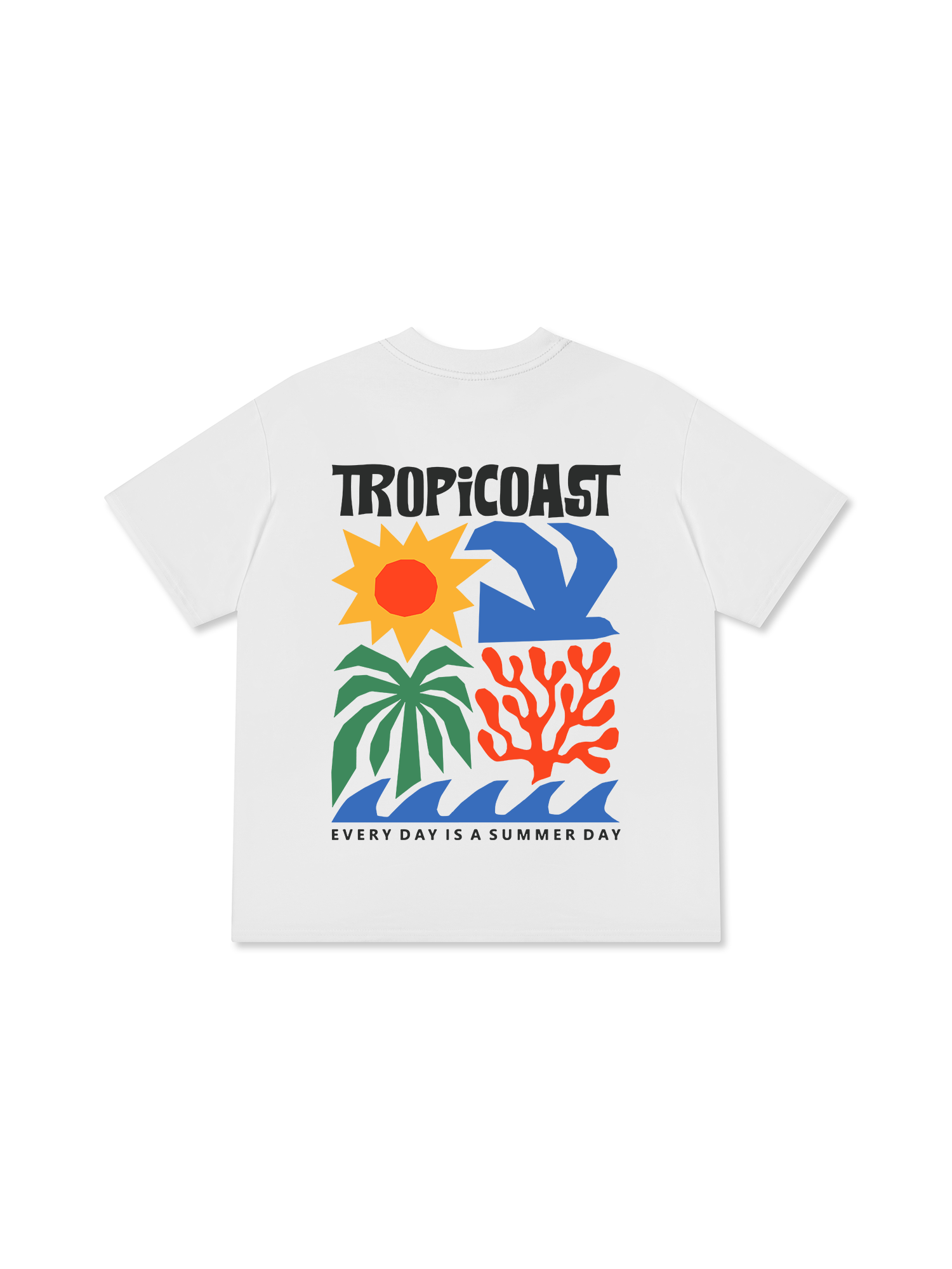Áo Thun Relaxed Fit Tropicoast View