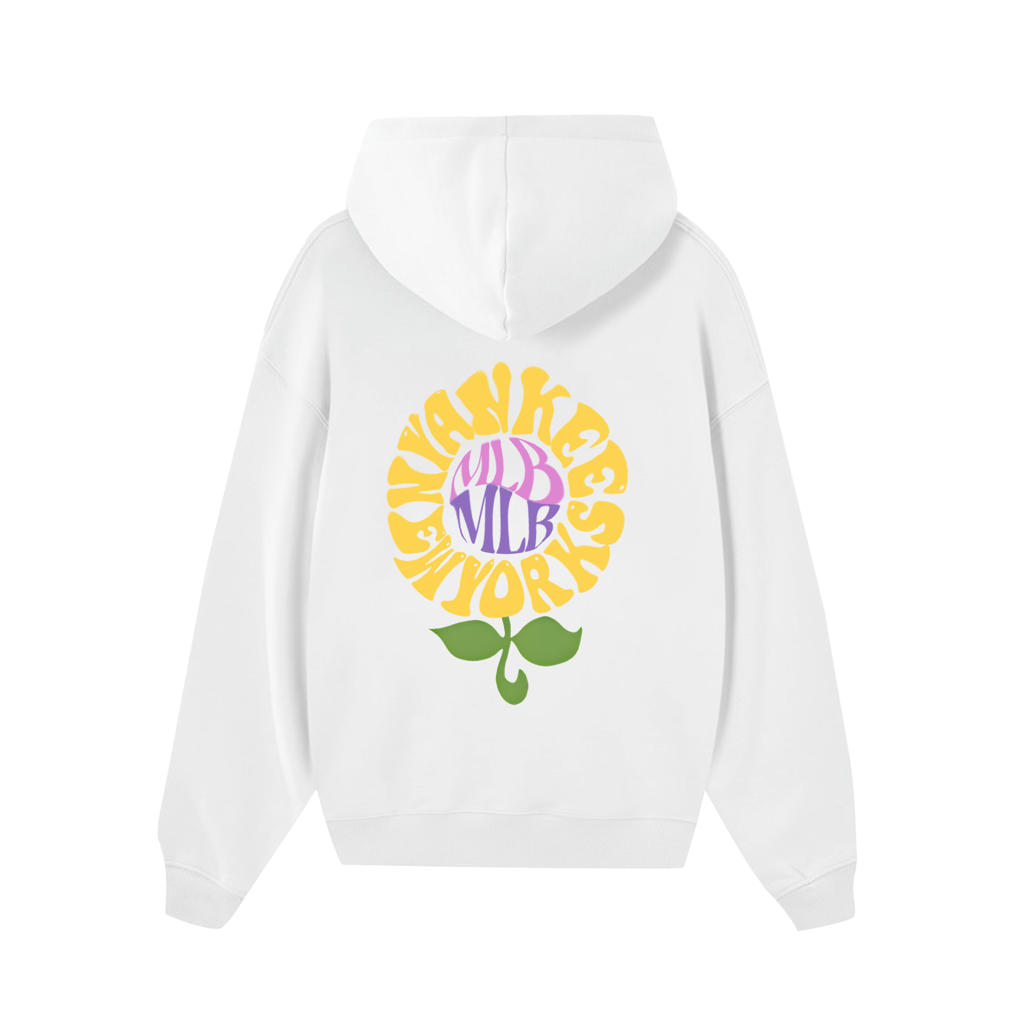 MLB Floral New York Yankees Flower Hoodie