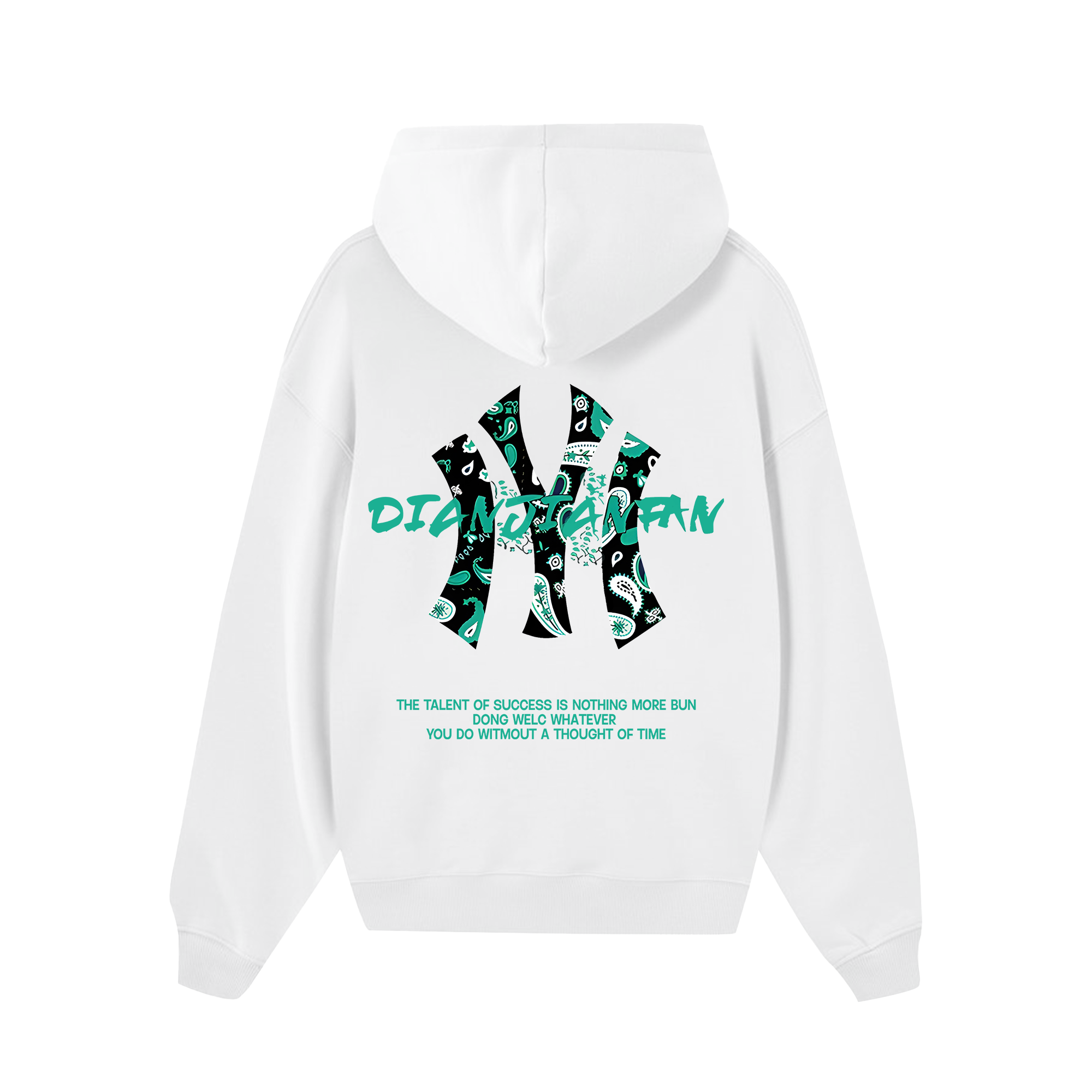 MLB Floral Green Flower Hoodie