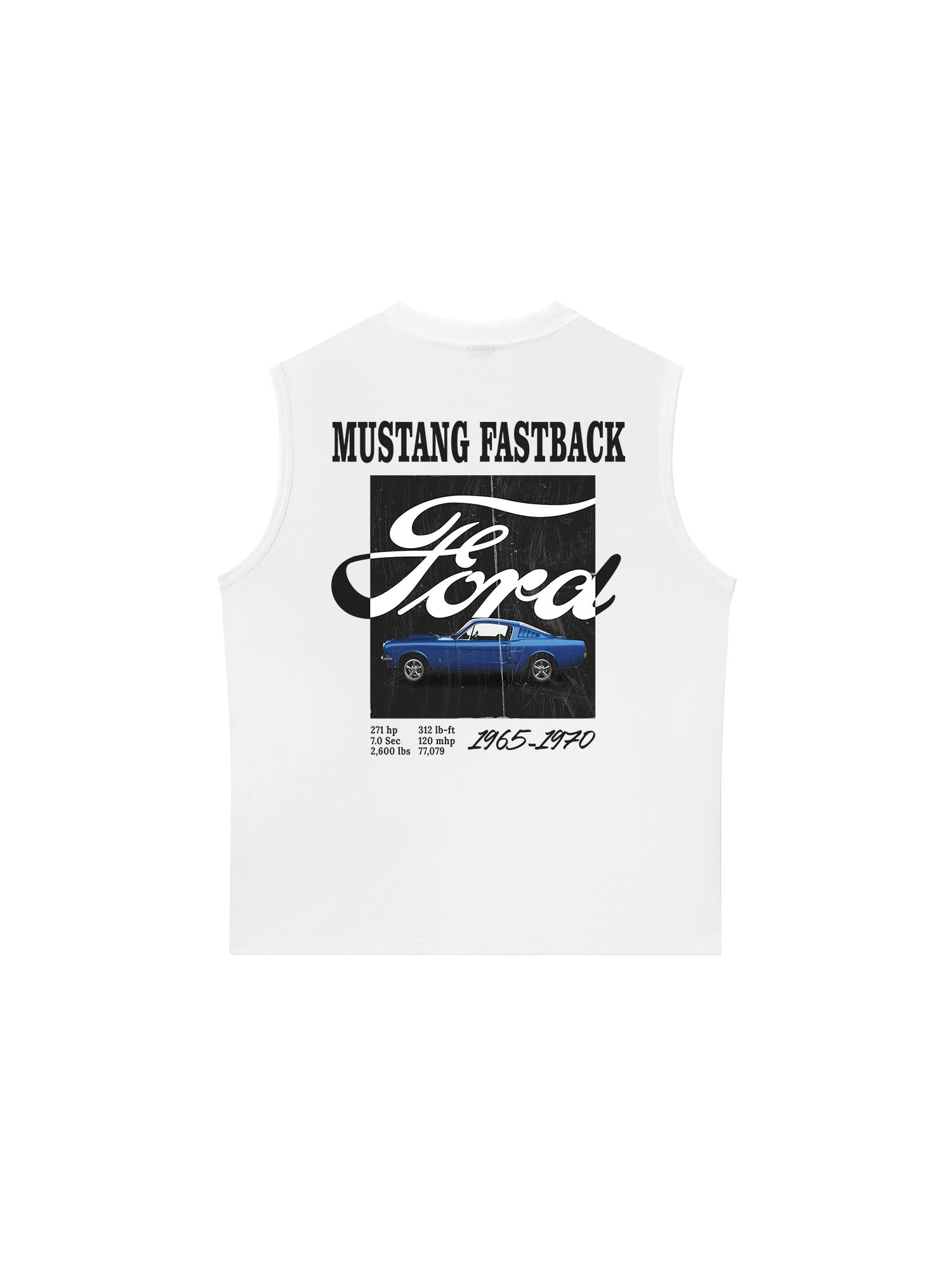 Áo Ba Lỗ Relaxed Fit Ford Mustang Fastback