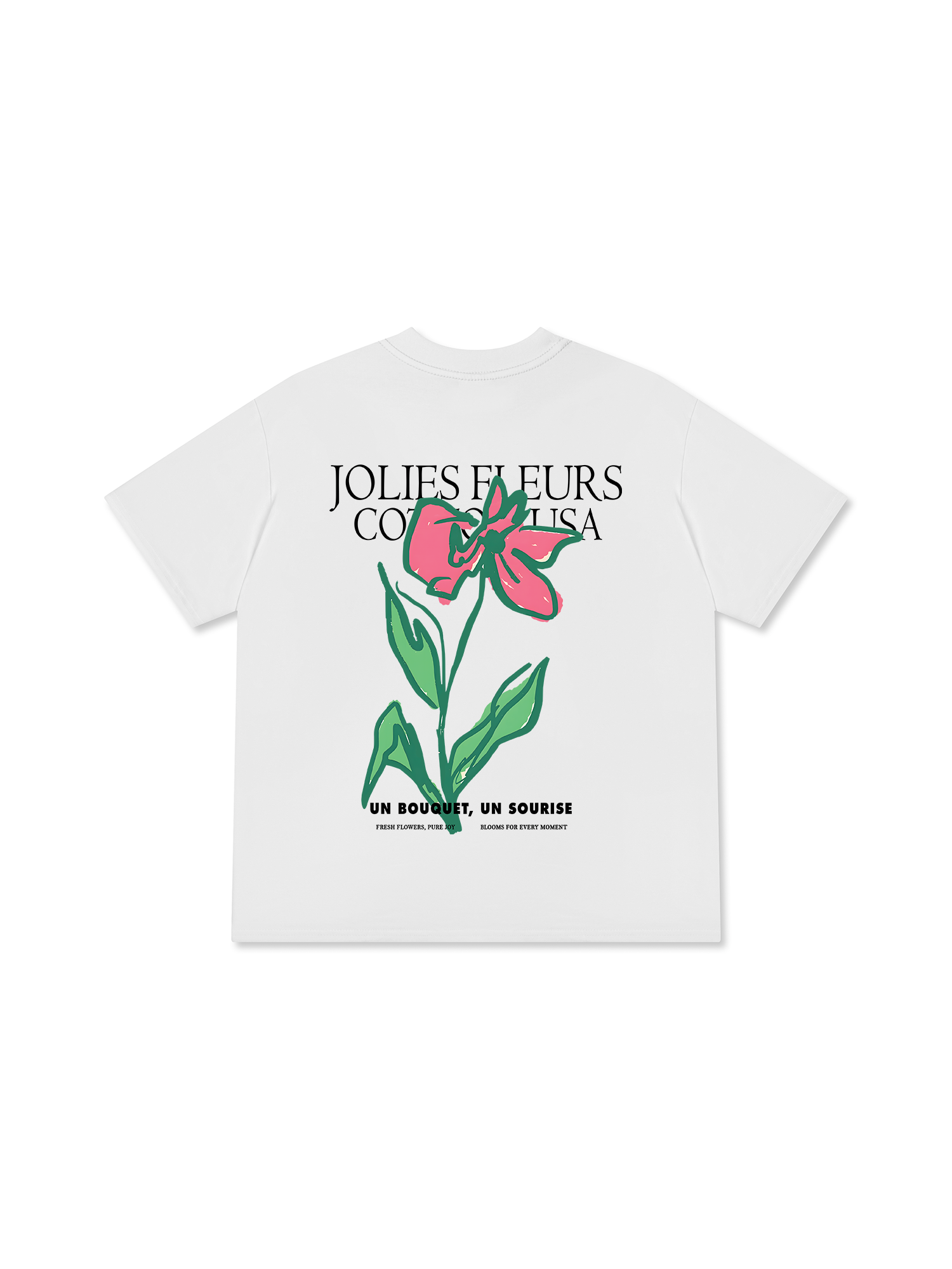 Áo Thun Relaxed Fit Floral Jolies Fleurs