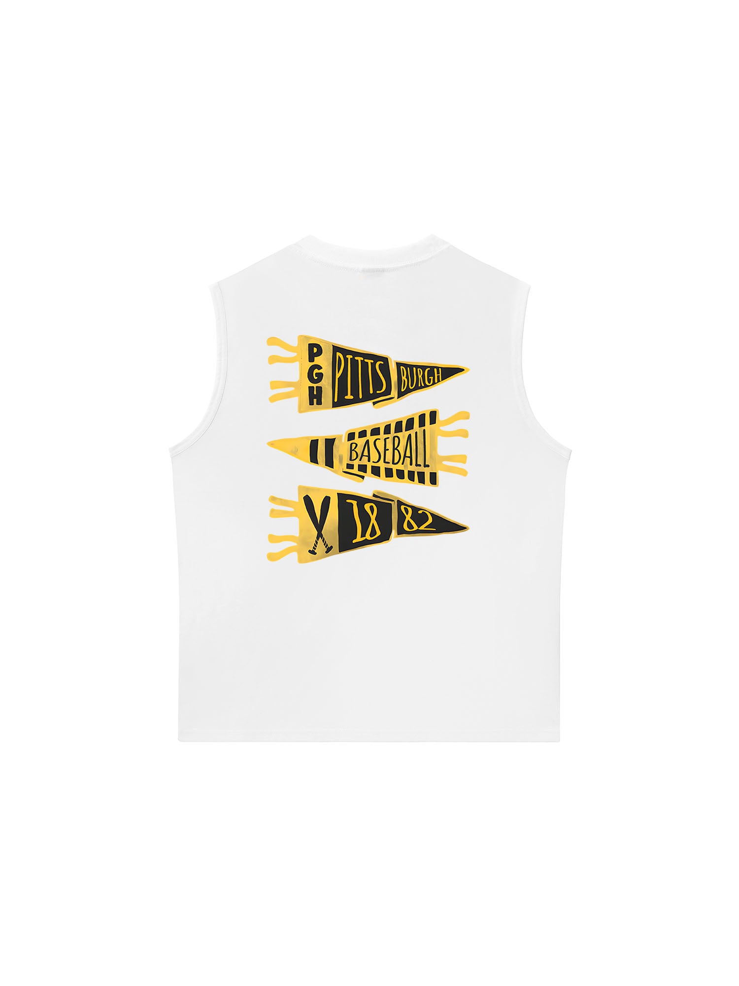 Áo Ba Lỗ Relaxed Fit Baseball Pitts Burgh