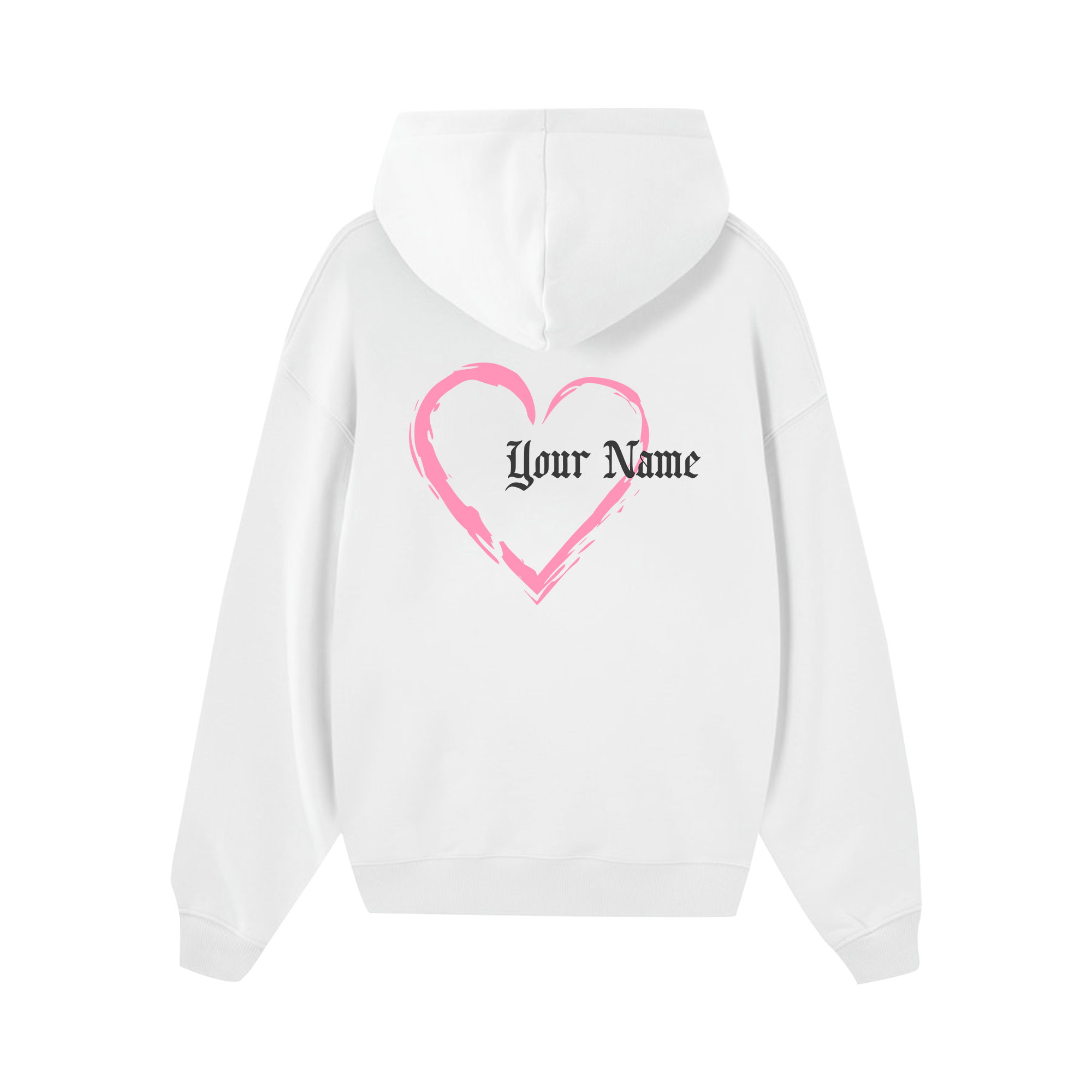 Custom Couple Spider Heart Hoodie