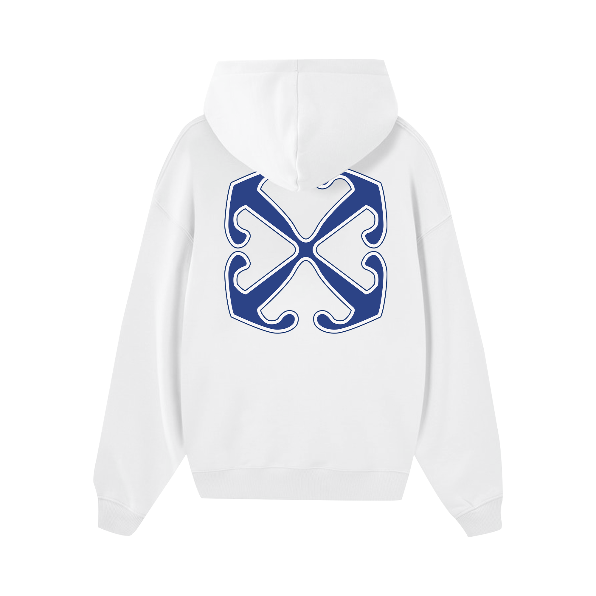 Off White Football Mesh Hoodie