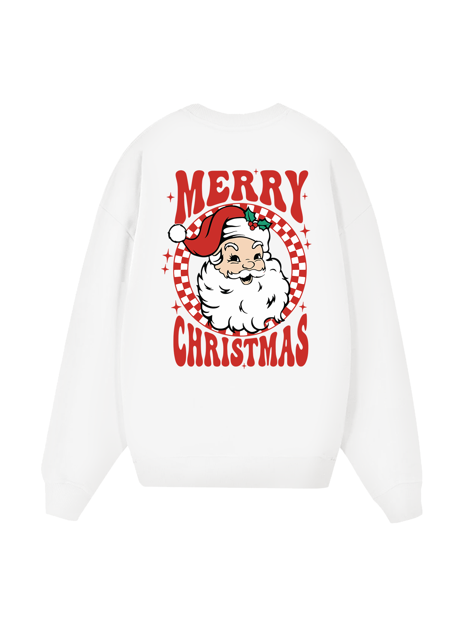 Groovy Merry Christmas Santa Sweater