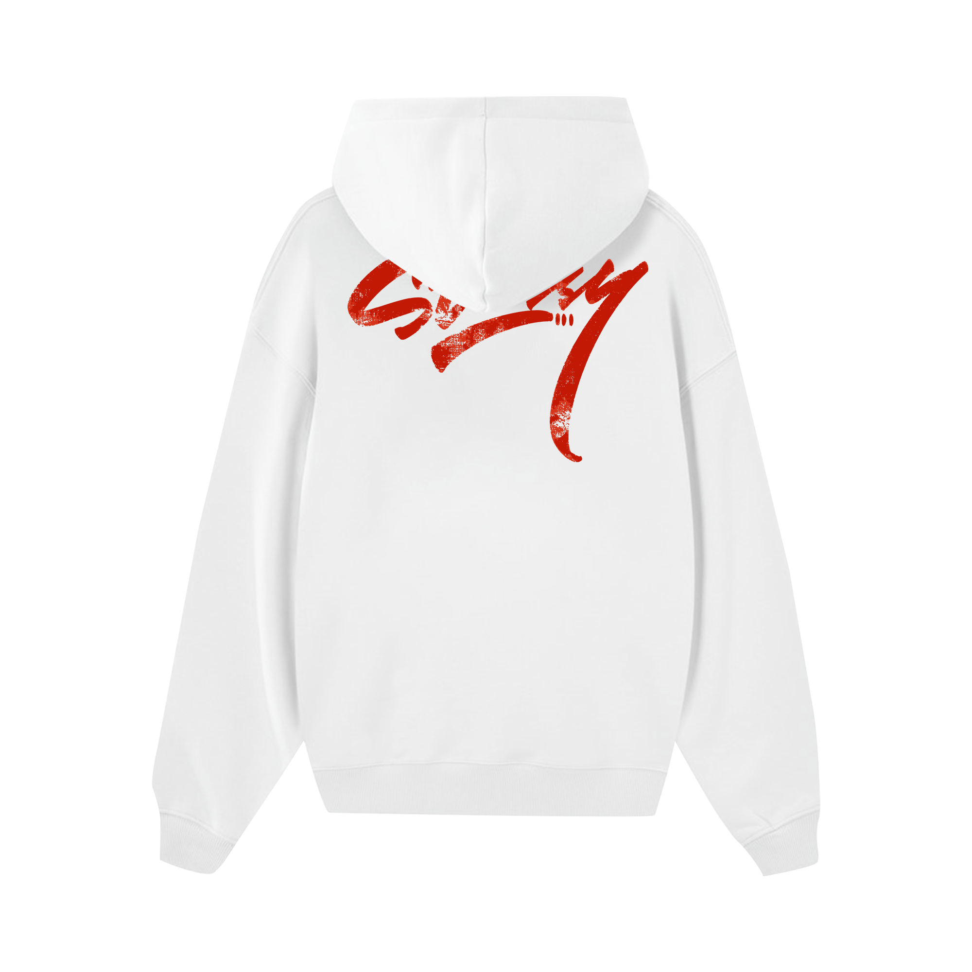 Stussy Signature Red Hoodie