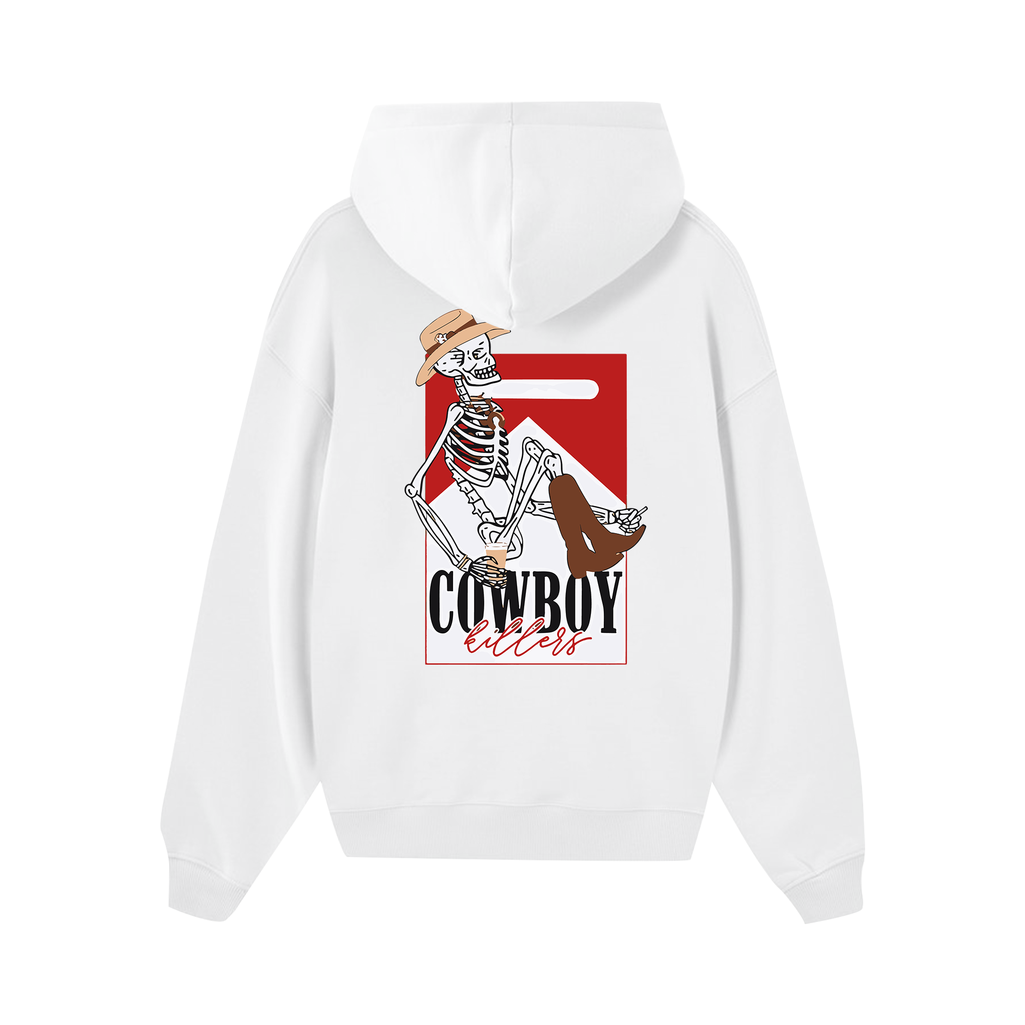 Marlboro Skeleton Cowboy Killer Hoodie