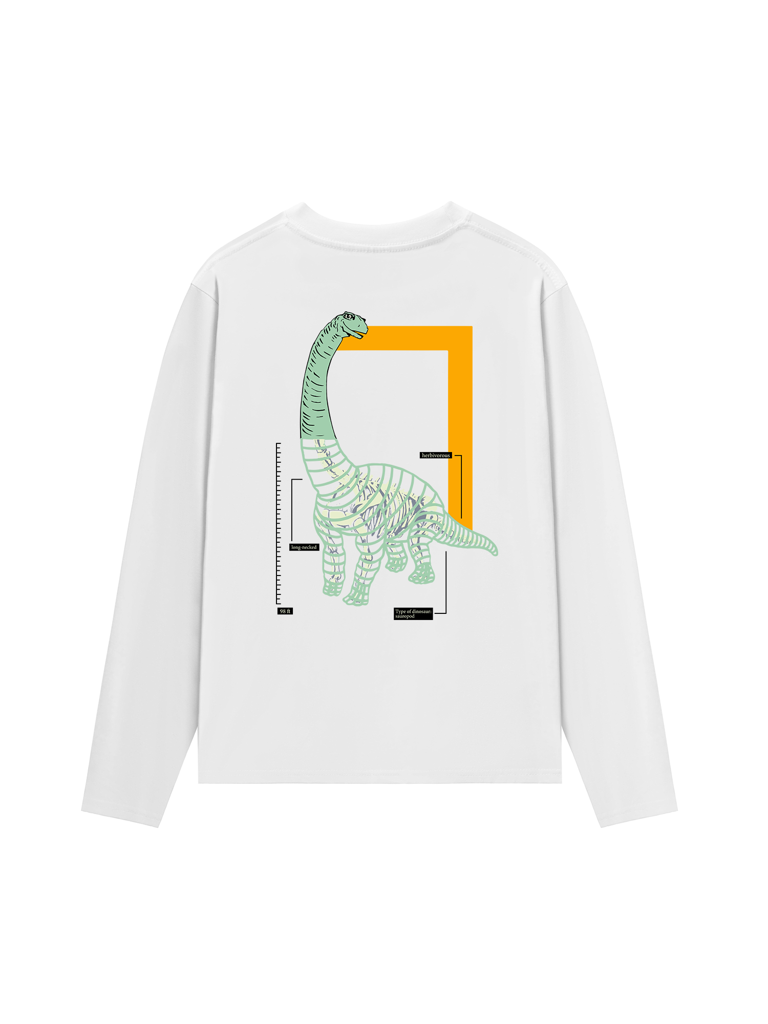 Áo Thun Dài Tay Wild Life Sauropod