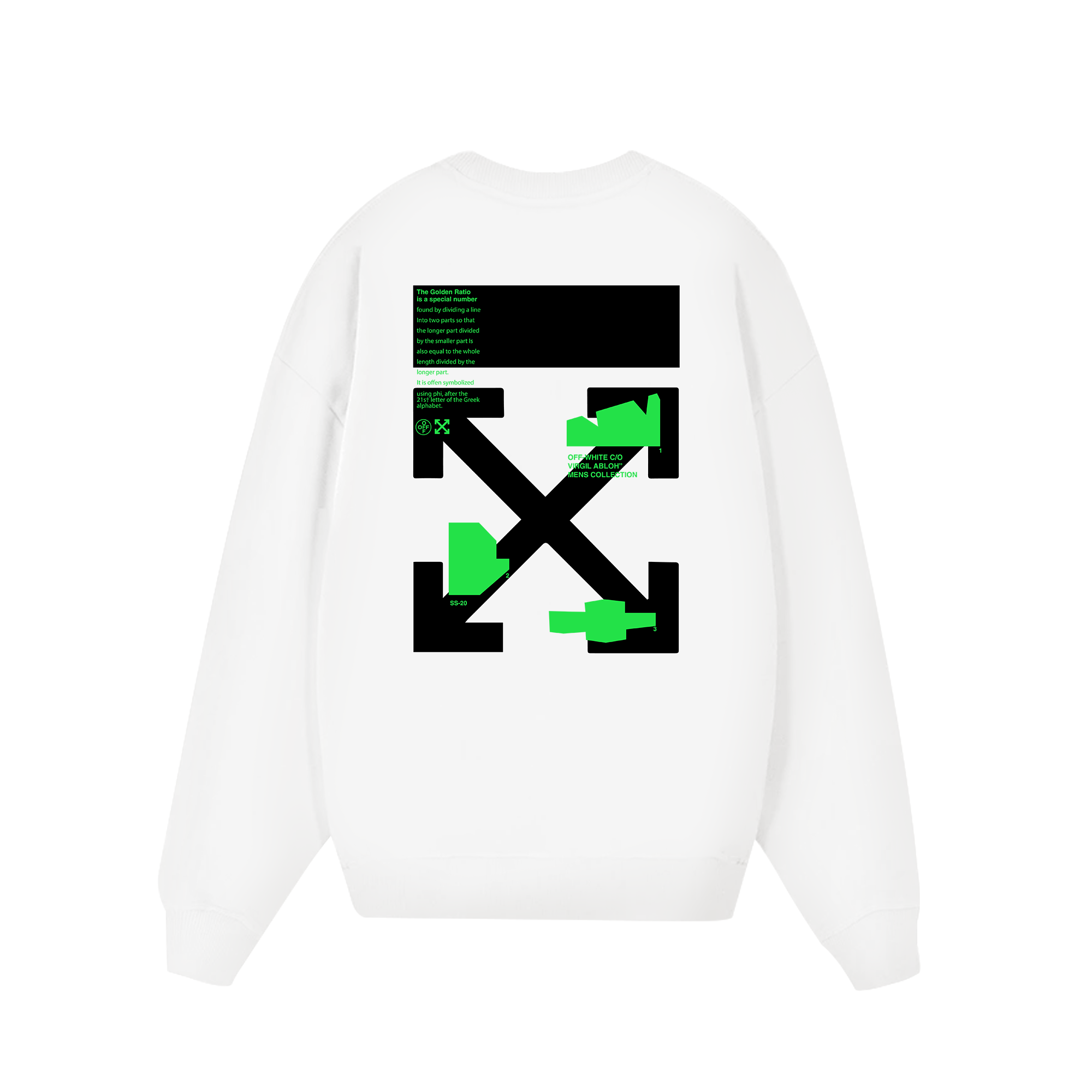 Off White The Golden Ratio Sweater