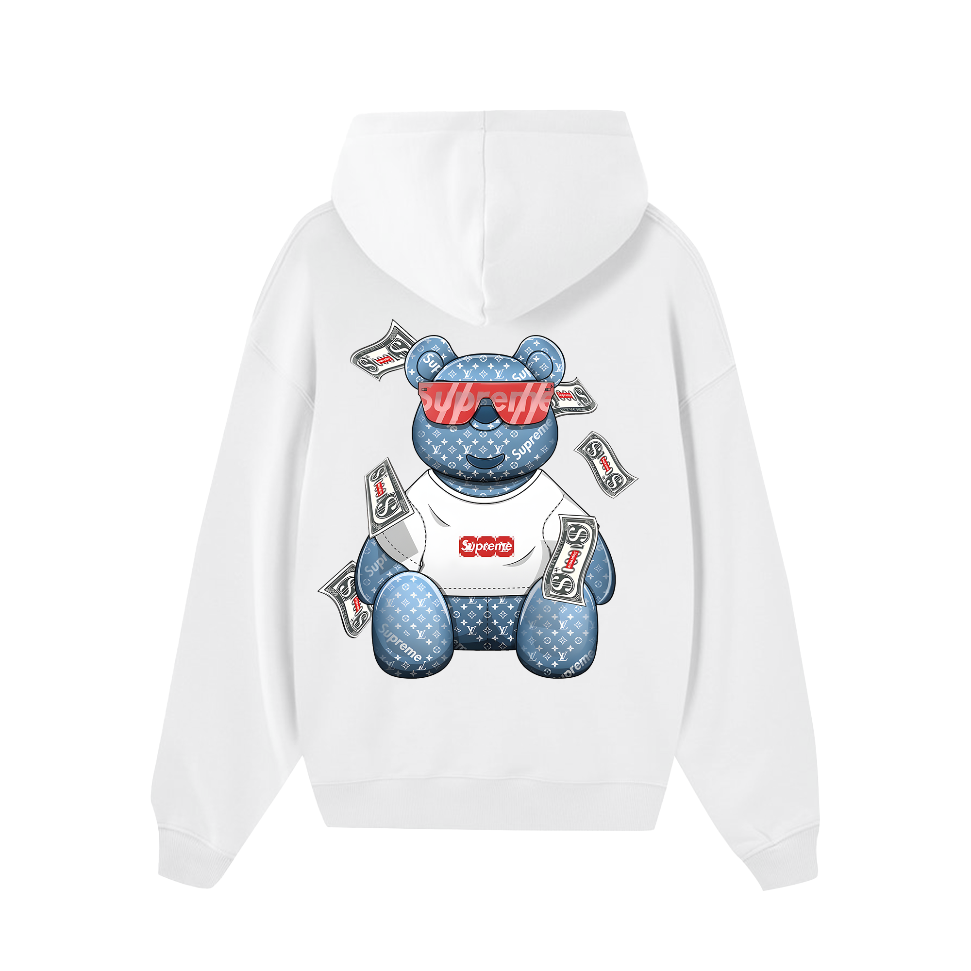 Supreme Blue Bear Hooodie