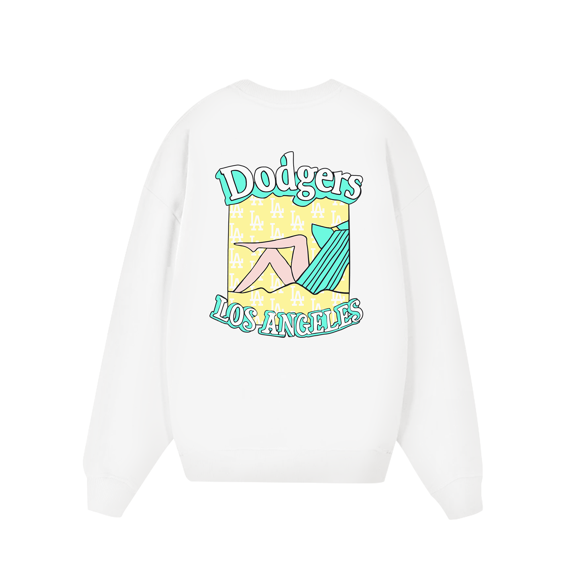 MLB Dodgers Summer Time Sweater