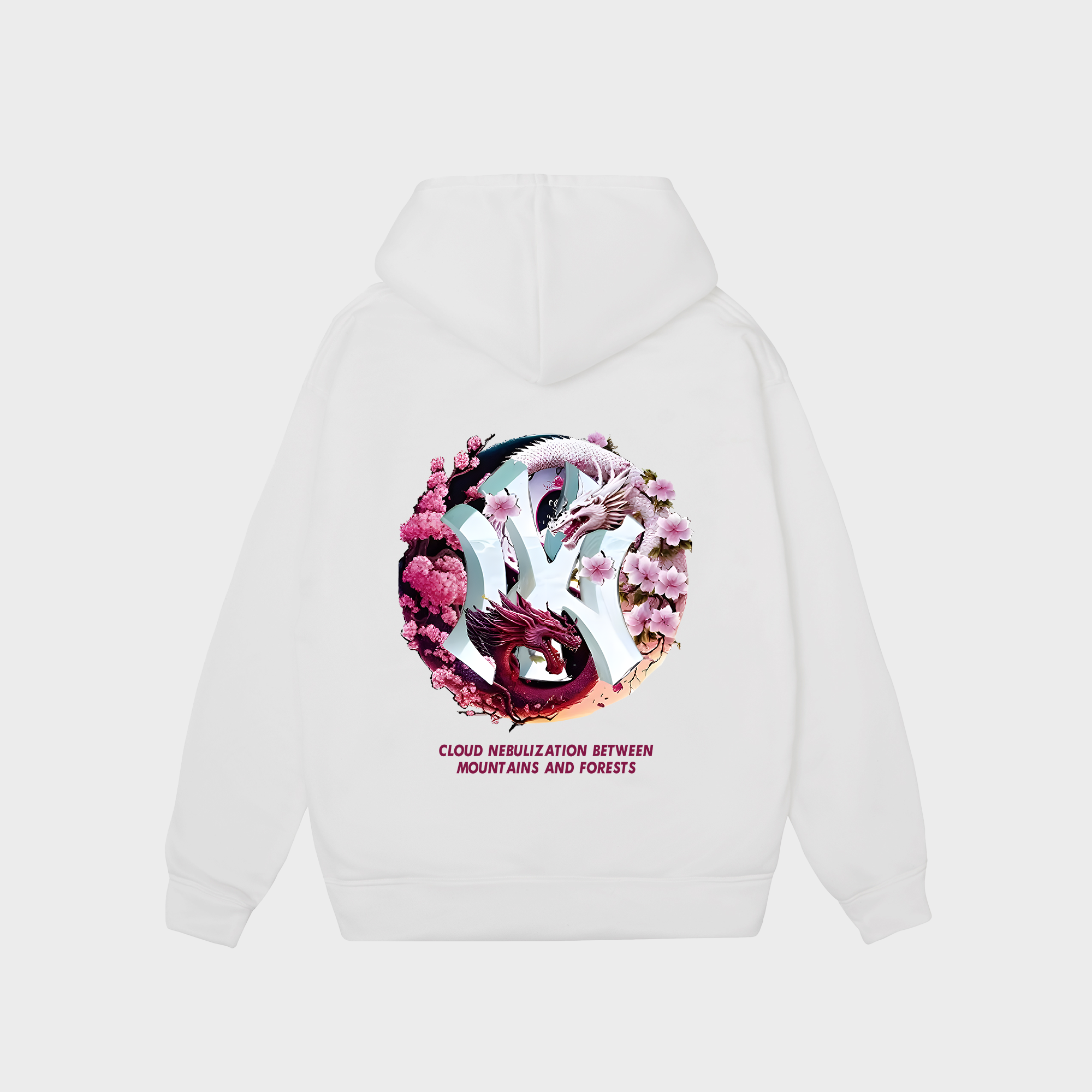 MLB Floral Dragon Cloudy Hoodie