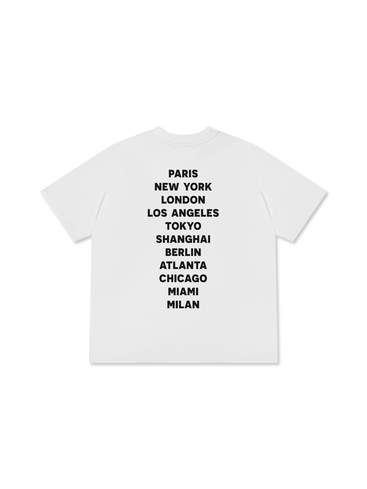 Áo Thun Relaxed Fit Cities I Love