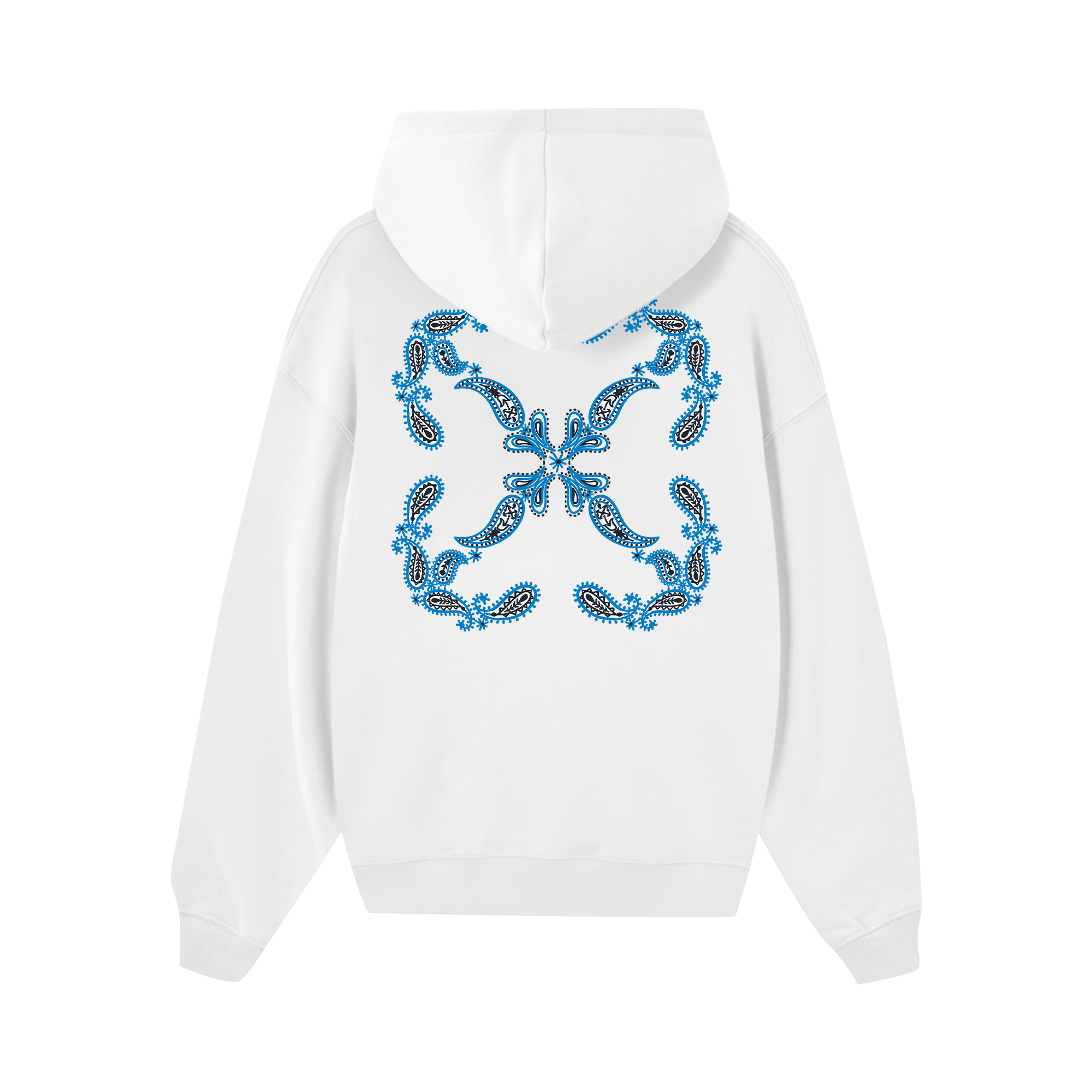 Off White Bandana Arrow Hoodie