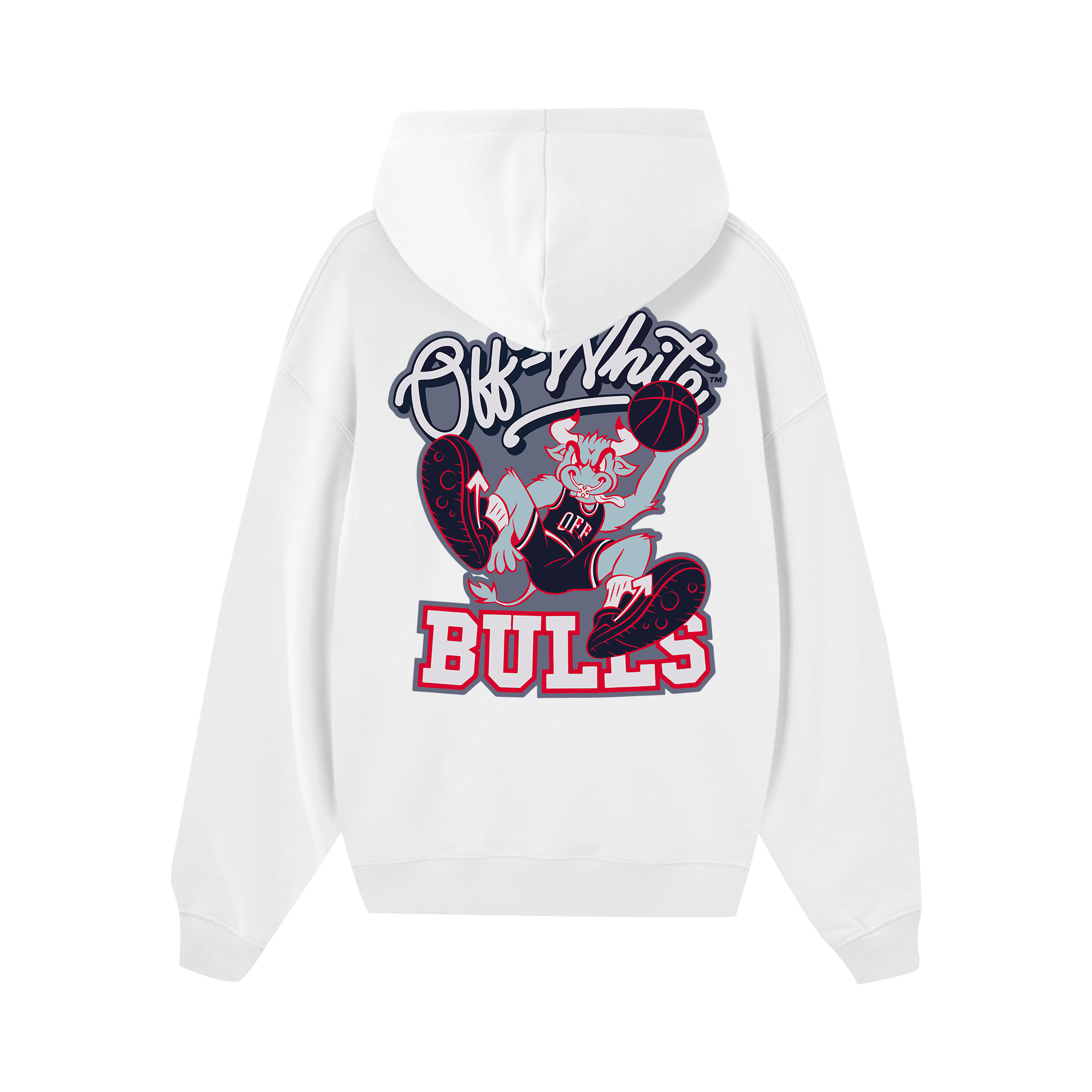 Off White Bulls Team Hoodie