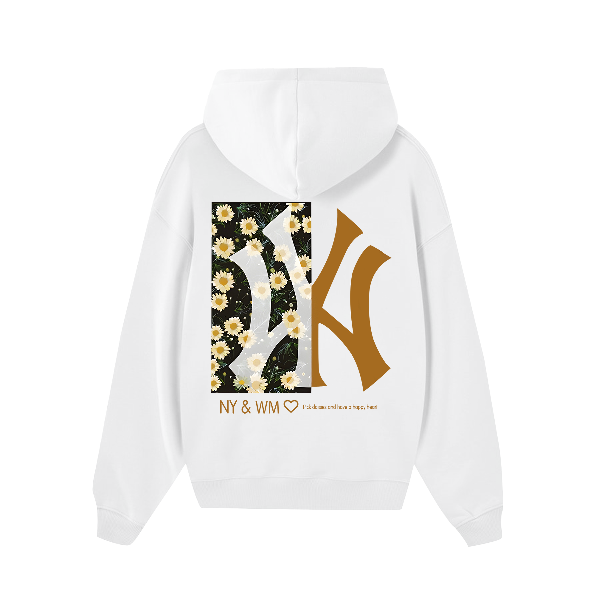 MLB Floral Pick Daisy Heart Hoodie