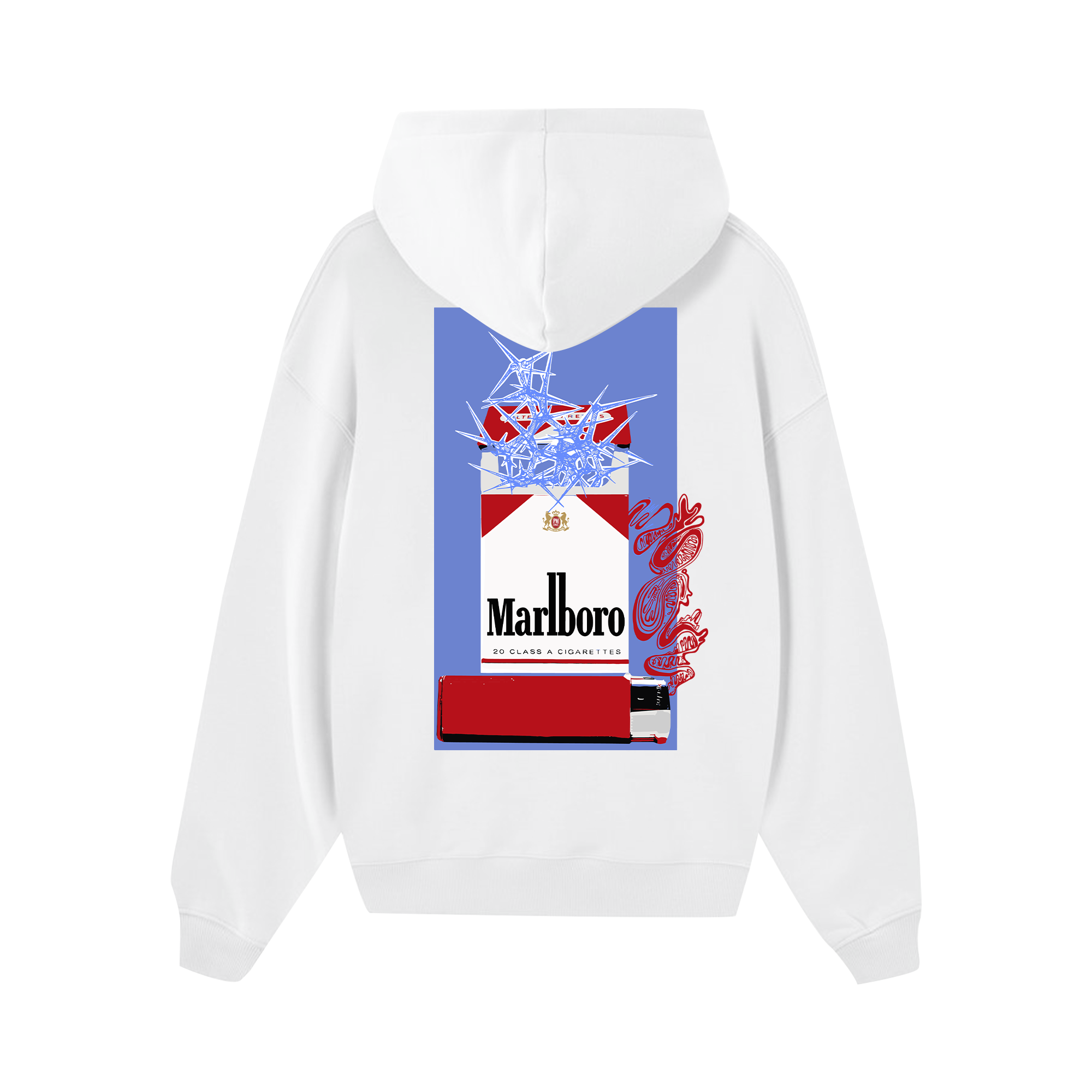 Marlboro Street Art Hoodie