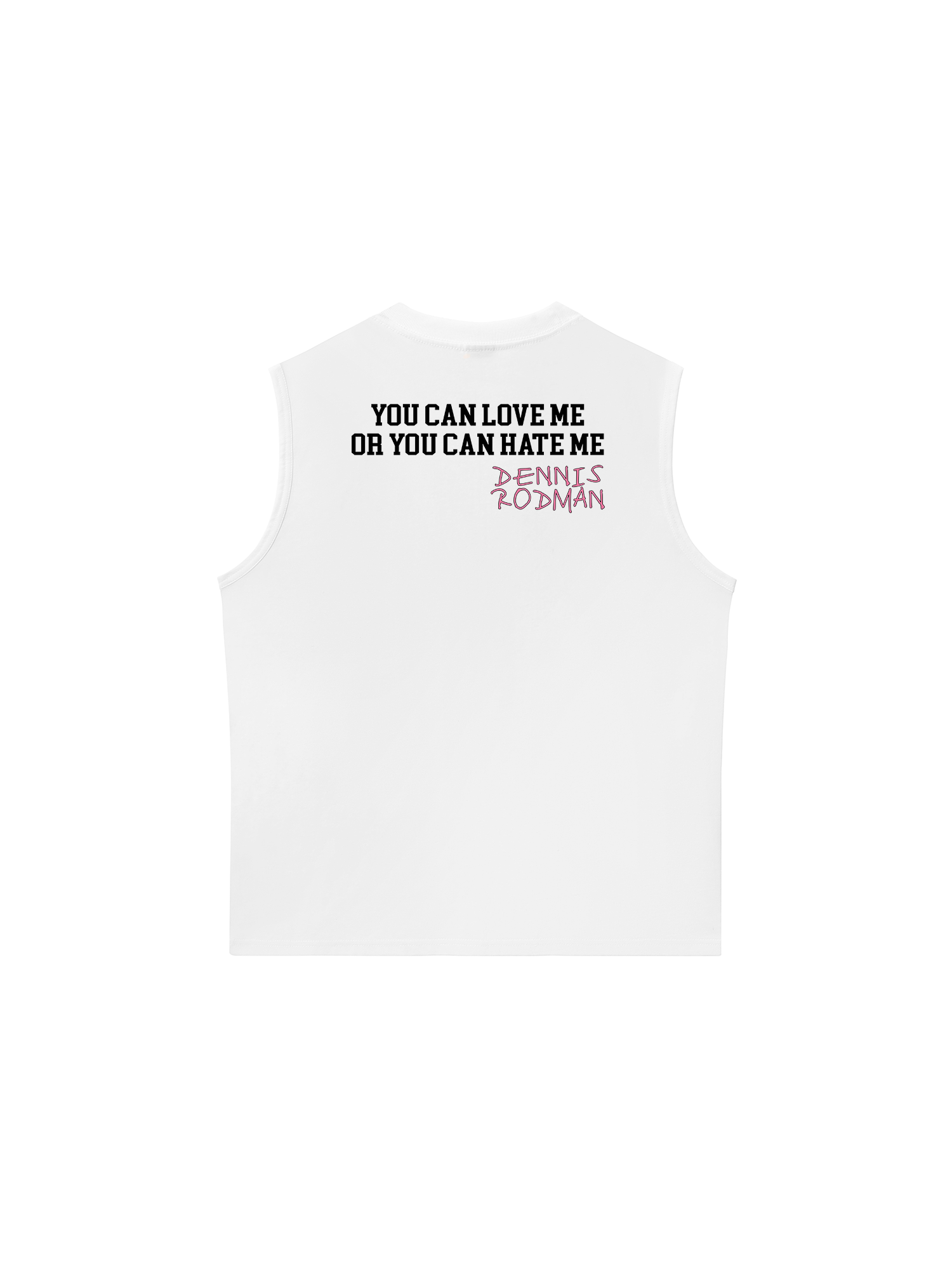 Áo Ba Lỗ Relaxed Fit Hip Hop Streetwear Dennis Rodman Graphic