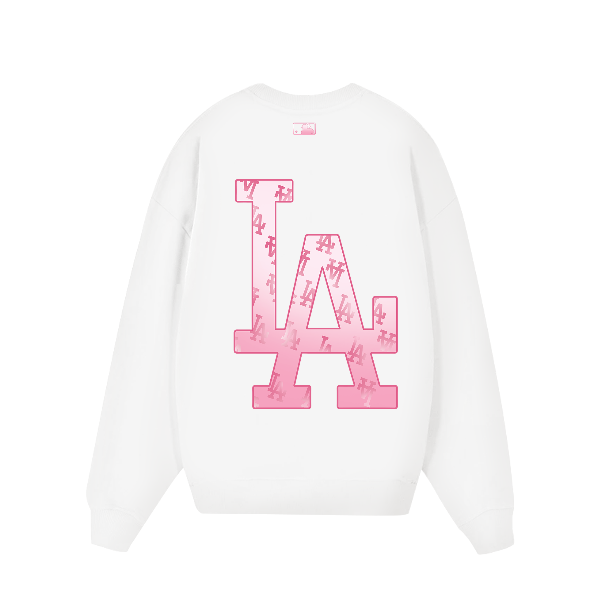 MLB Los Angeles Dodgers Omber Pink Sweater