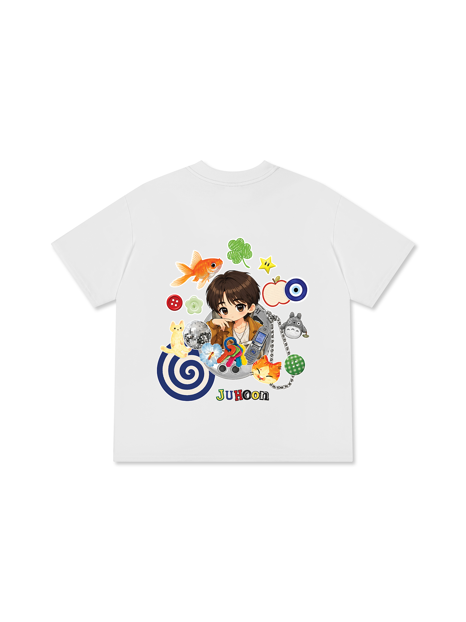 Áo Thun Relaxed Fit Idols Juhoon Cortis Wonder Vibes