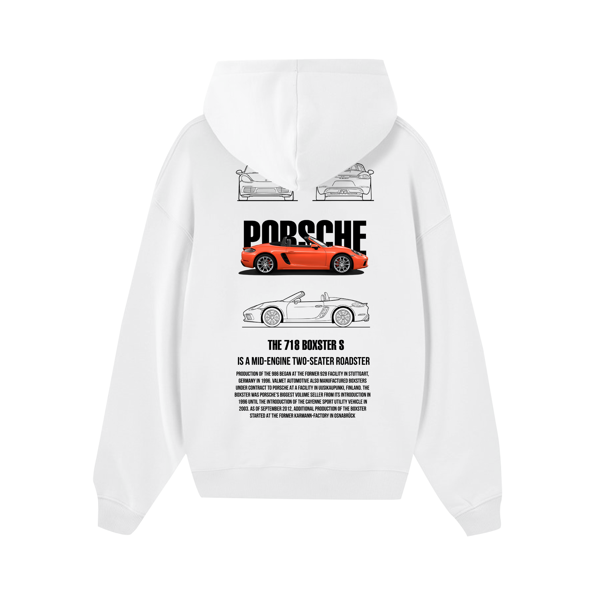 Porsche 718 BOXSTER S Hoodie