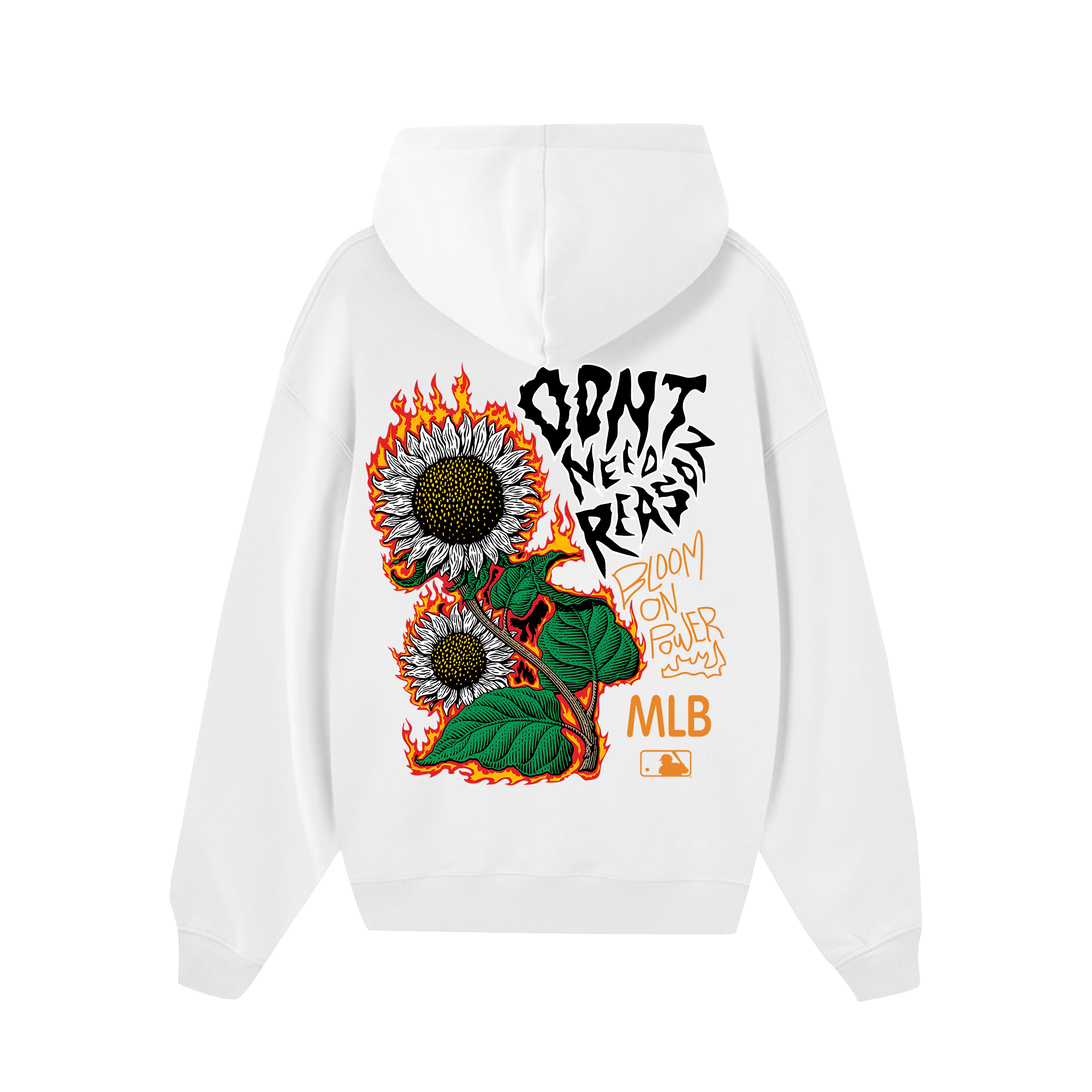 MLB Floral Don't Need Reason Hoodie