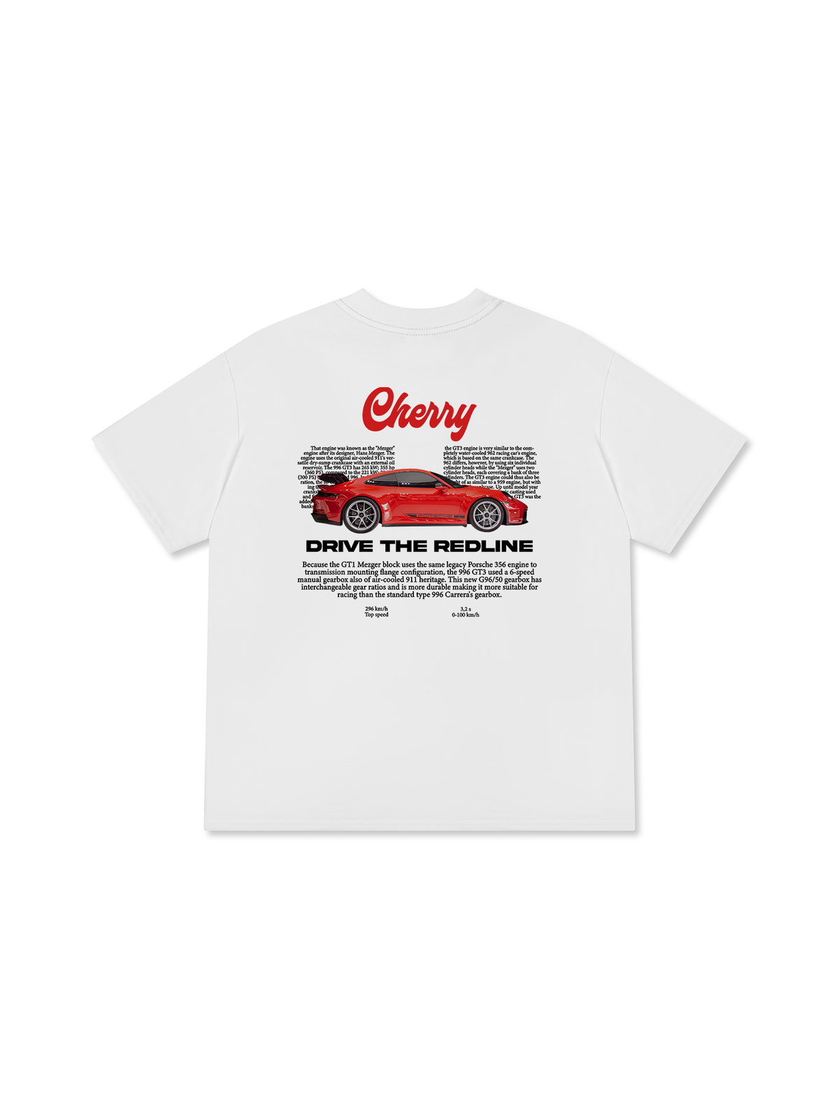 Áo Thun Relaxed Fit Red Cherry Mood