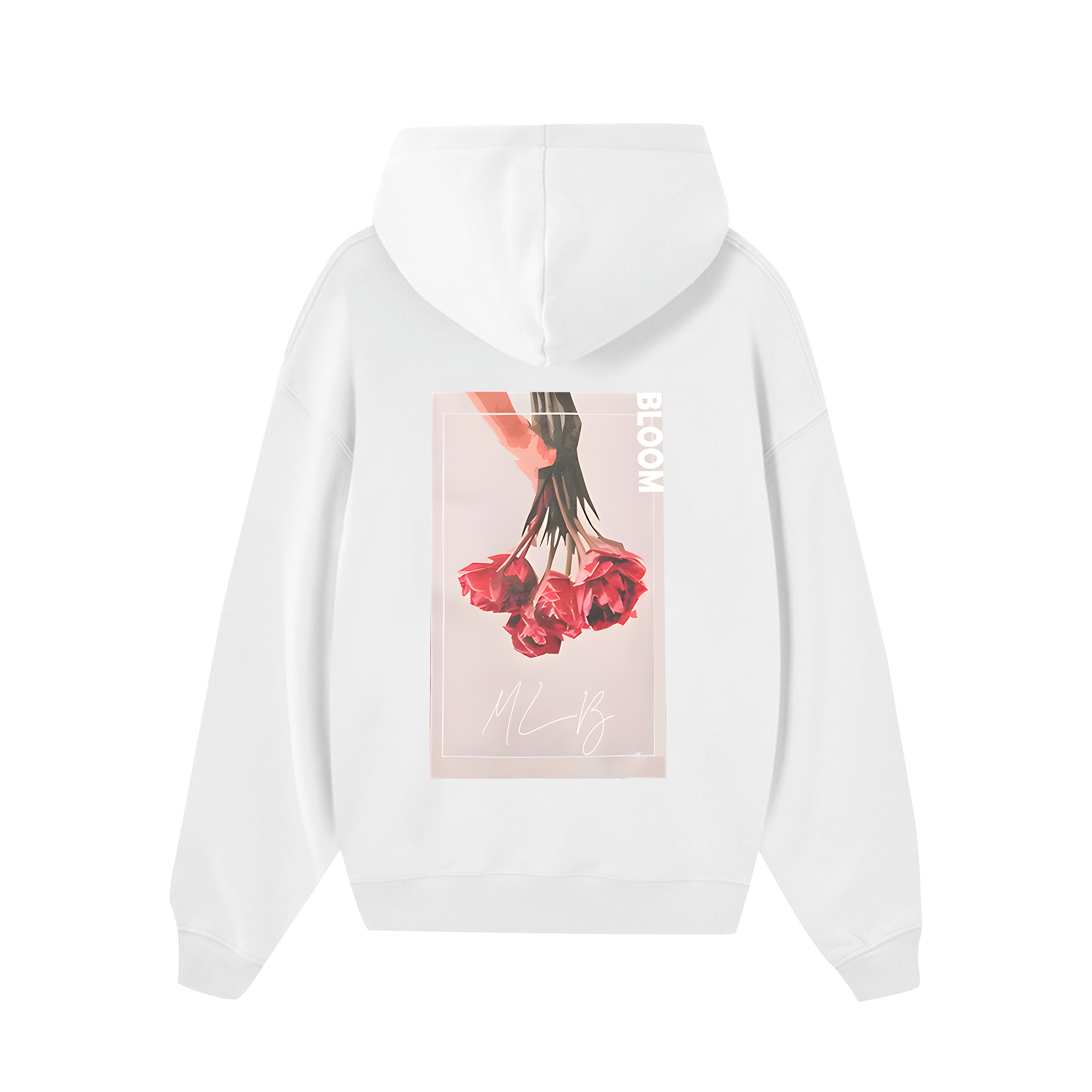 MLB Floral Pink Bloom Cute Hoodie