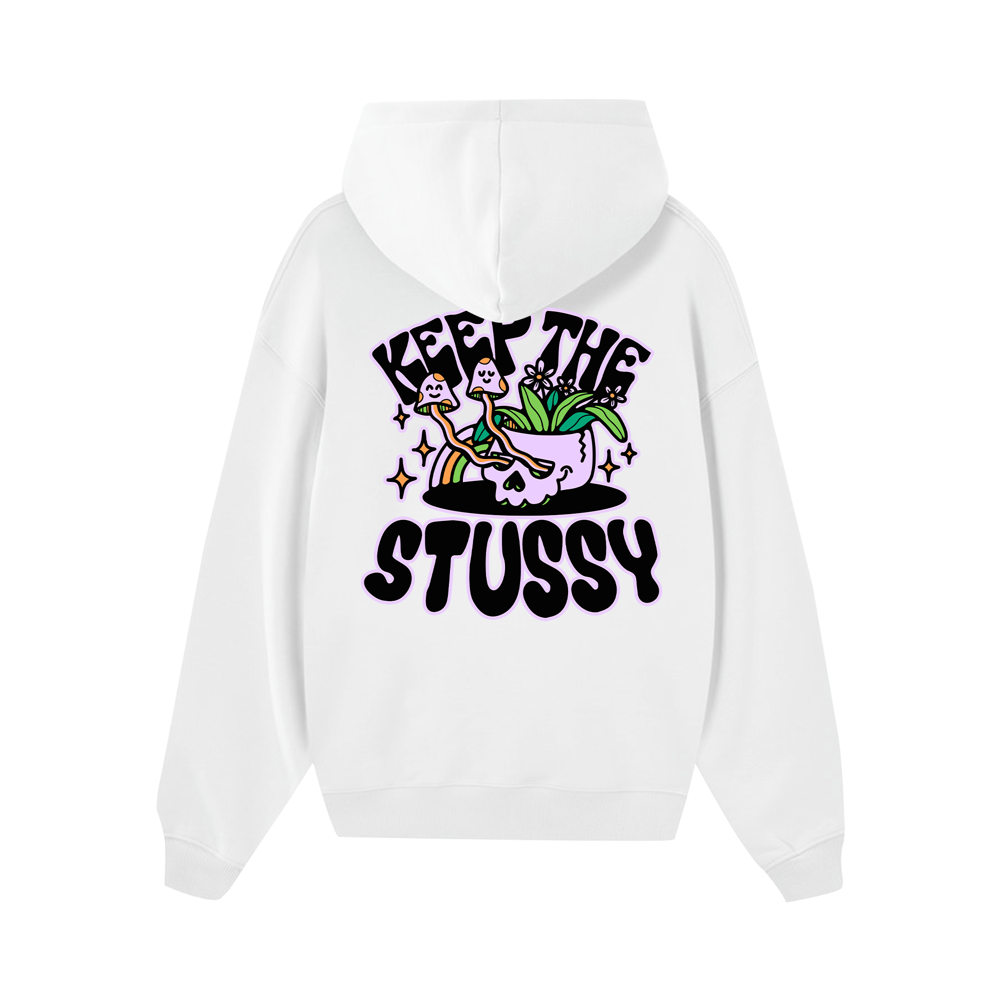 Stussy Floral Keep the Stussy Hoodie