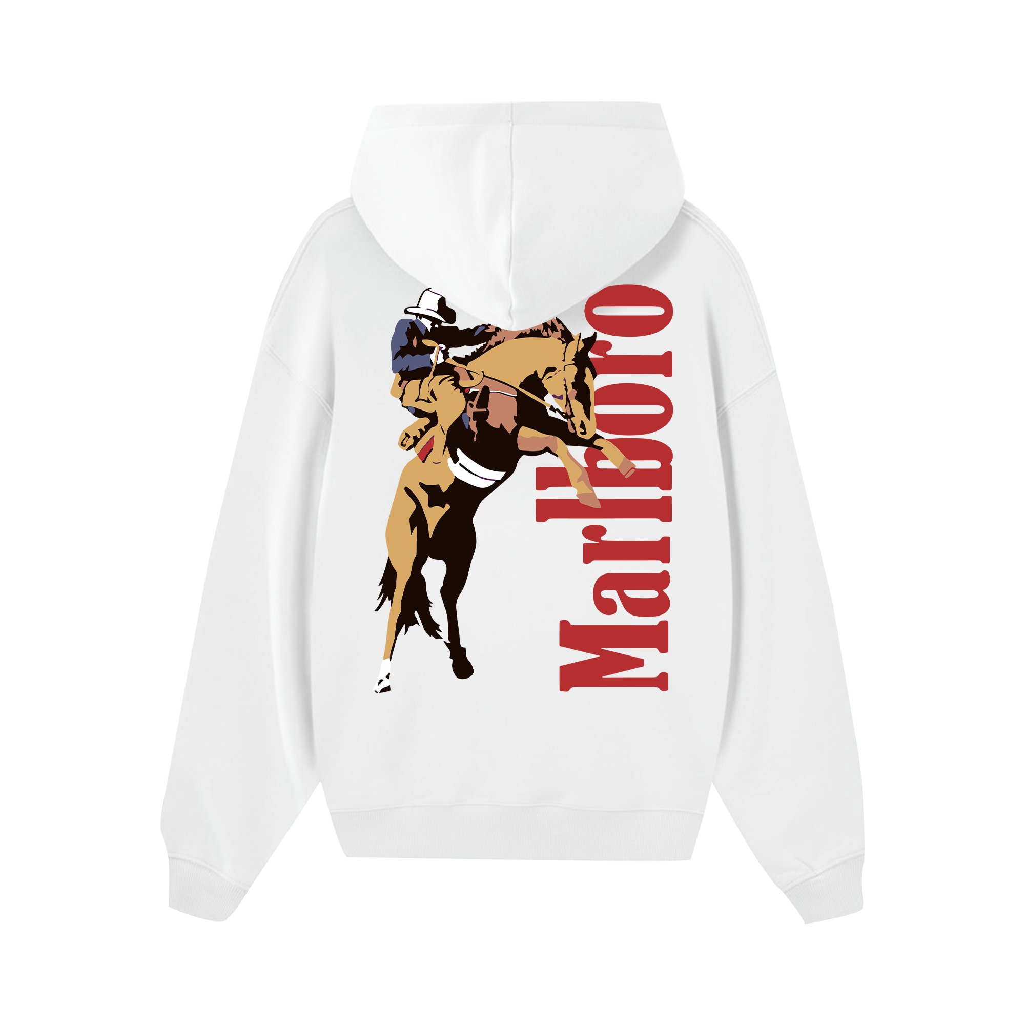 Marlboro Cowboy Saddle Hoodie