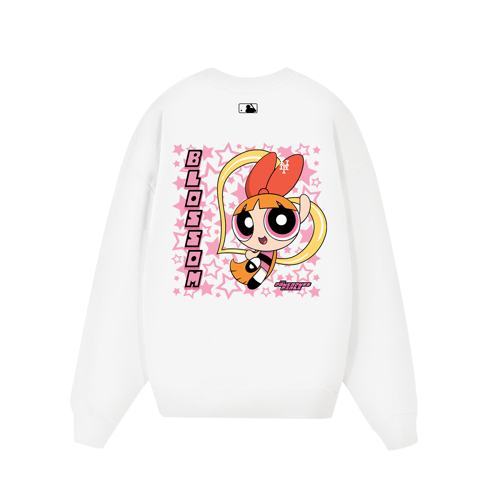 MLB Blossom New York Mets The Powerpuff Girls Sweater