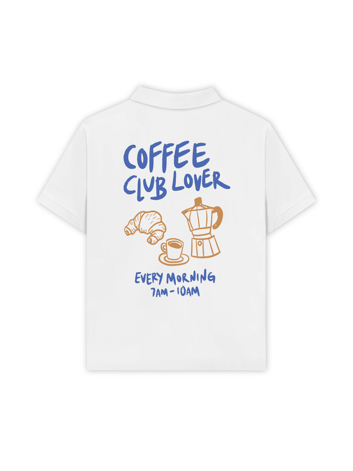 Áo Polo Nữ/ Áo Polo Nam Coffee Club Lover