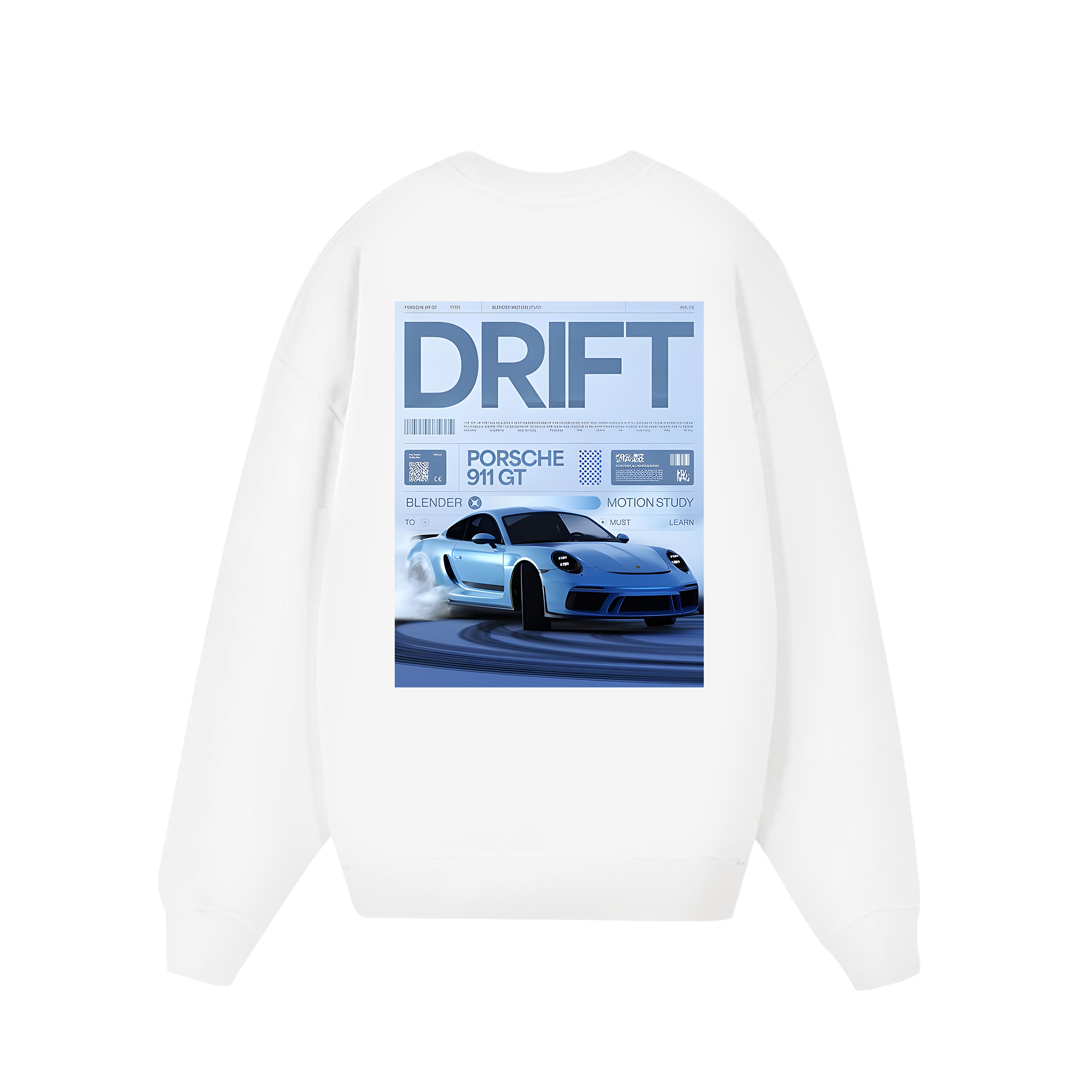 Porsche Blue 911 GT Sweater