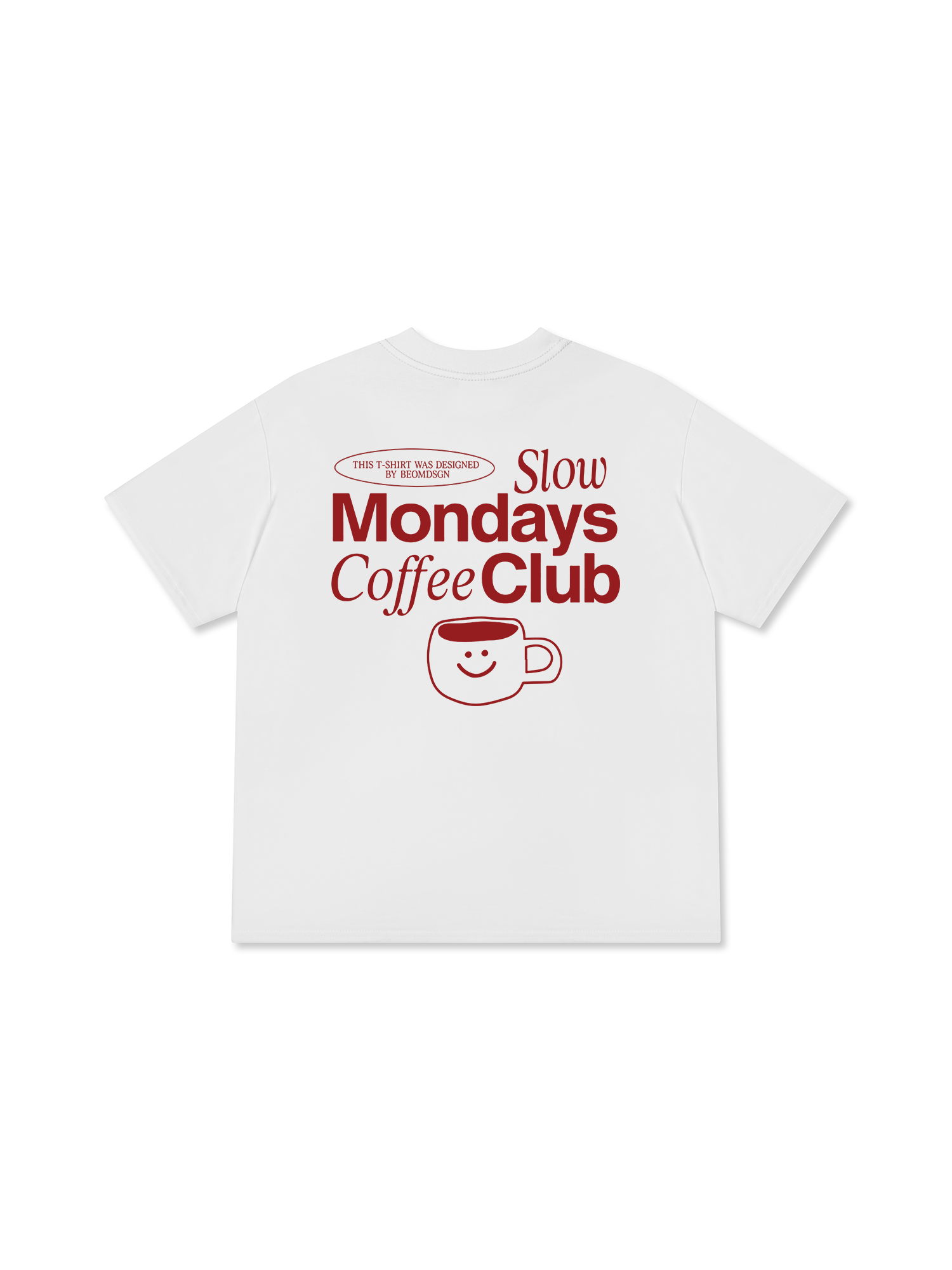 Áo Thun Relaxed Fit Slow Monday Coffee Club