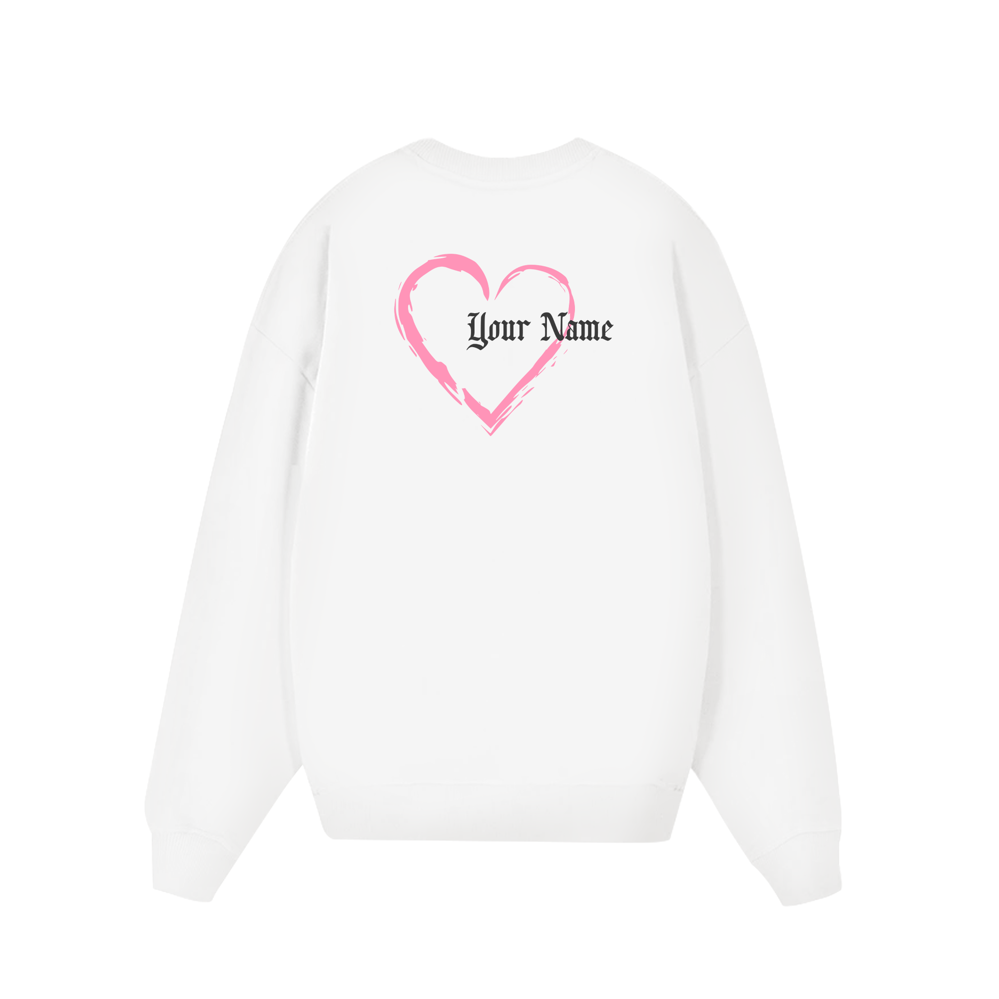 Custom Couple Spider Heart Sweater