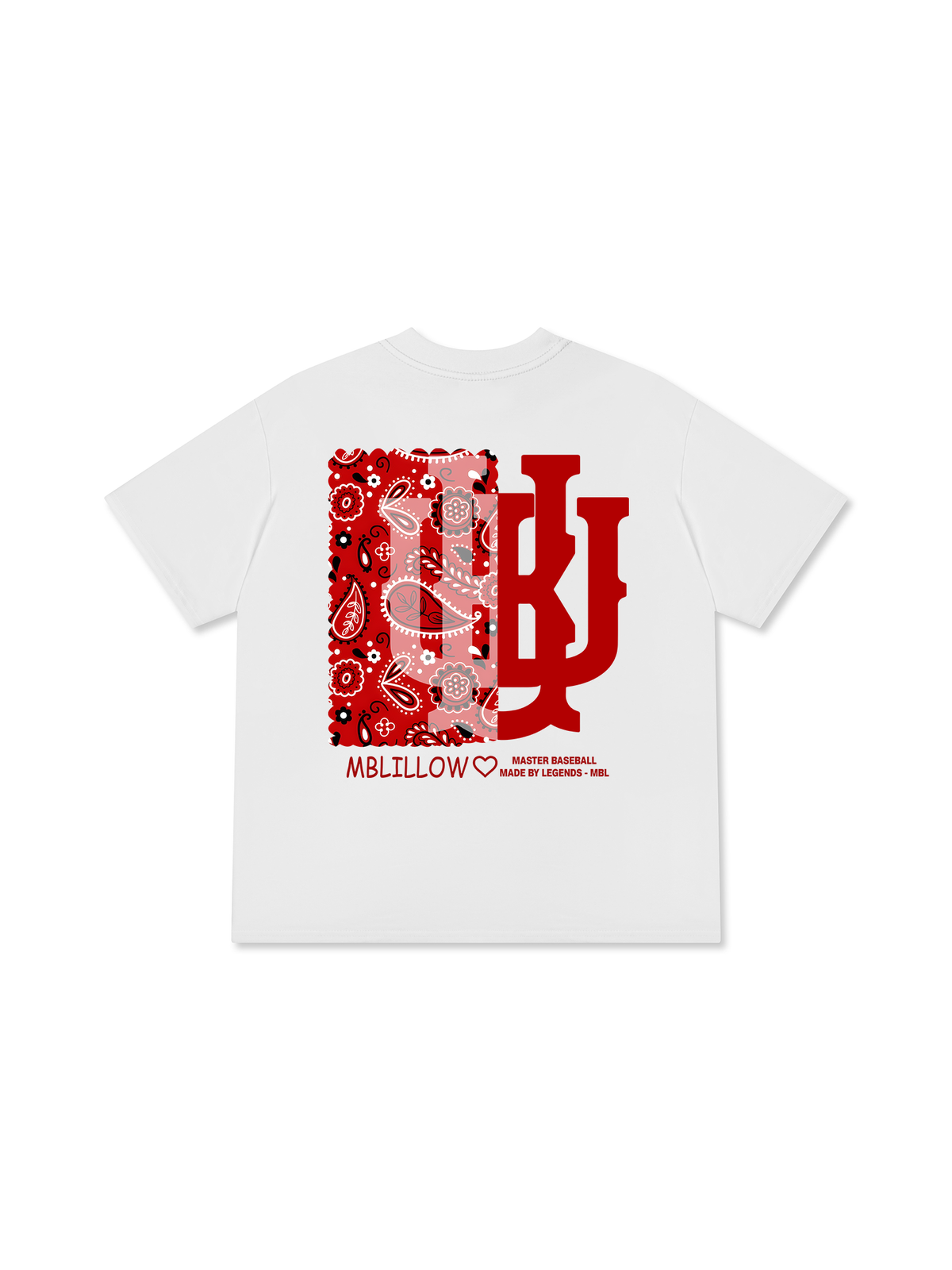 Áo Thun Relaxed Fit Master Baseball Red Bandana