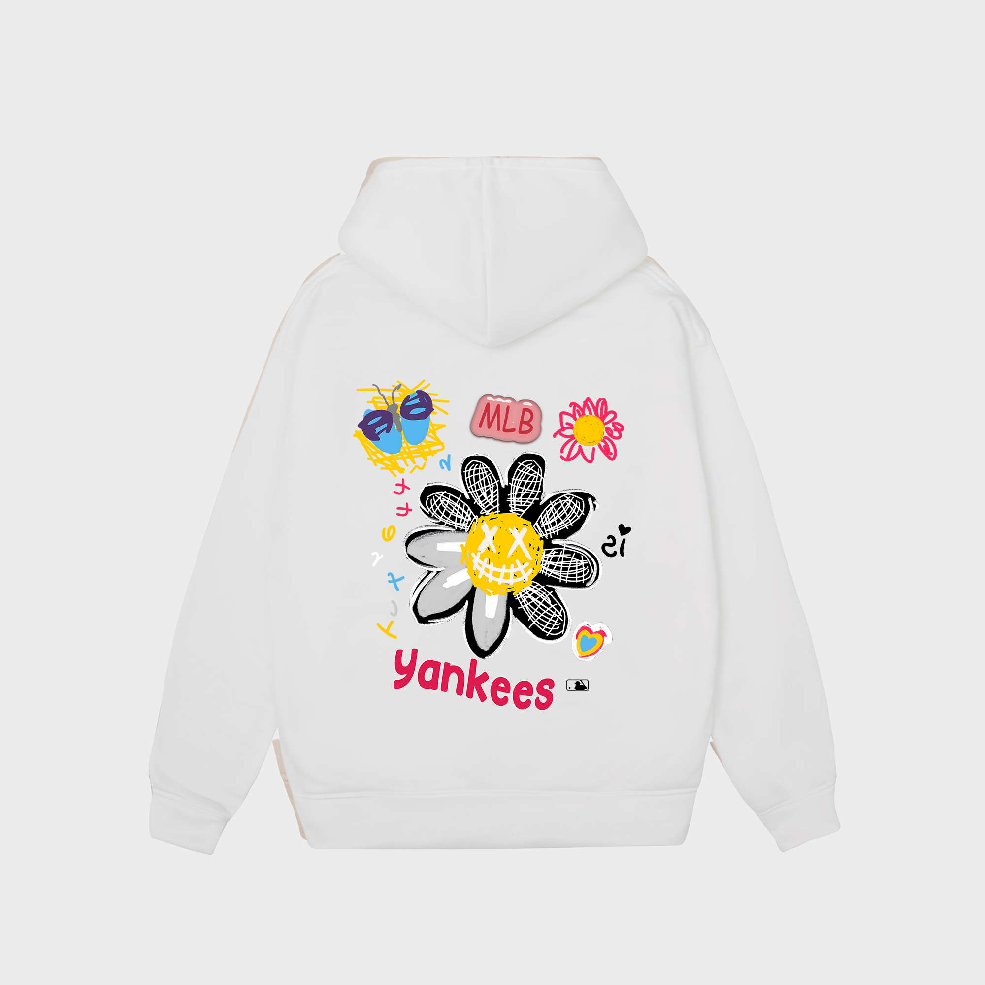 MLB Floral Cute Daisy Flower Hoodie