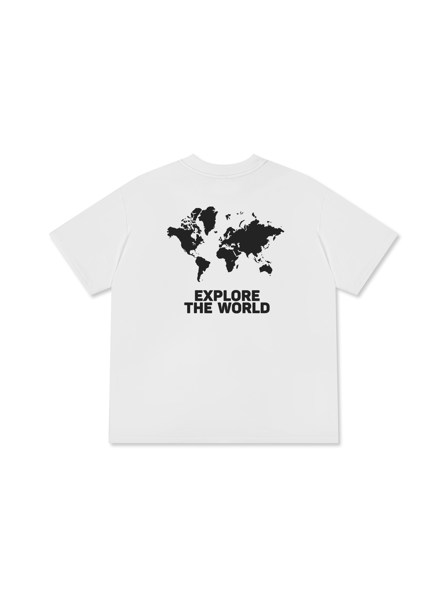 Áo Thun Relaxed Fit World Map