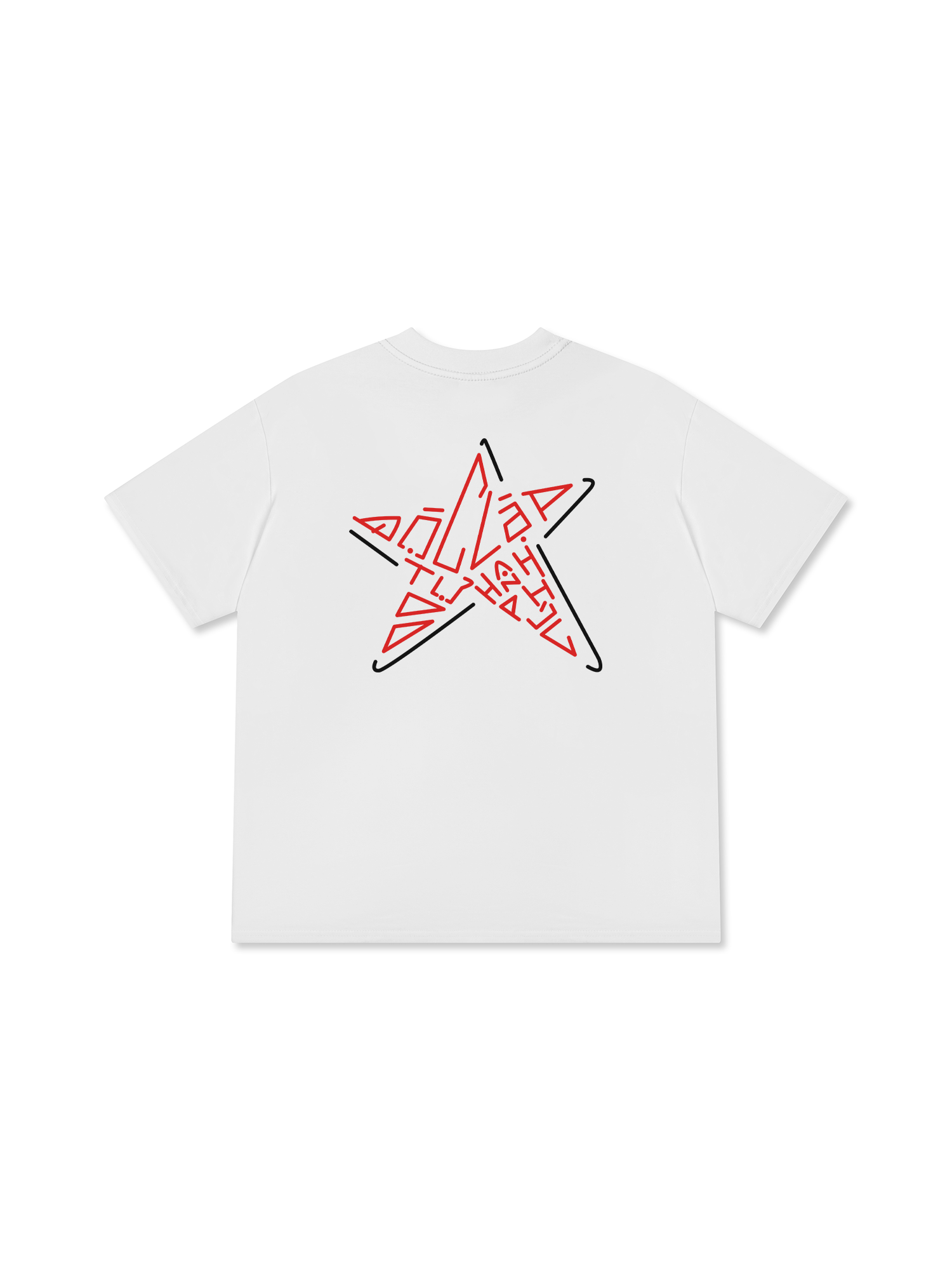 Áo Thun Relaxed Fit Ngôi Sao Độc Lập Tự Do Hạnh Phúc