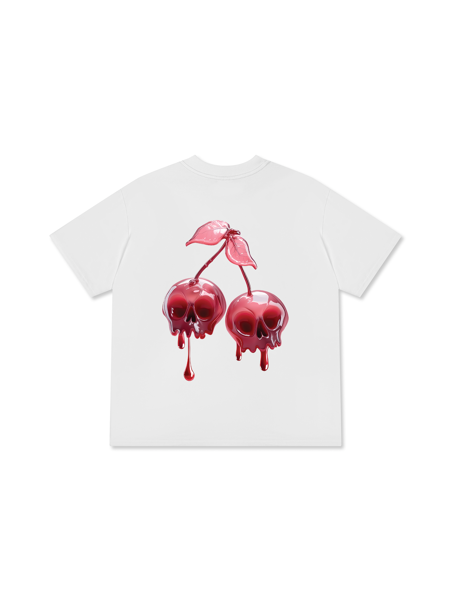 Áo Thun Relaxed Fit Cherry Skull