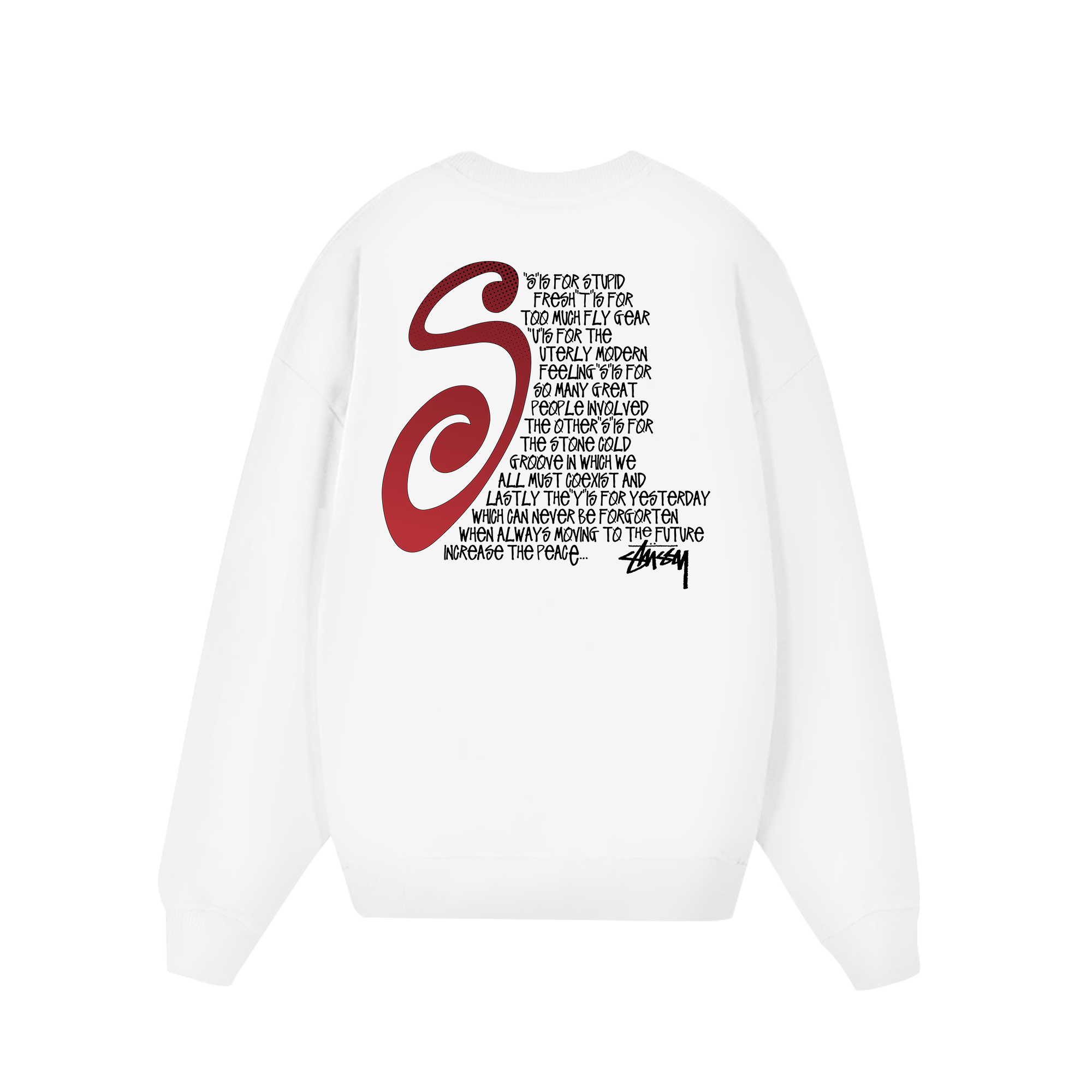 Stussy Meaning Of The Name Sweater