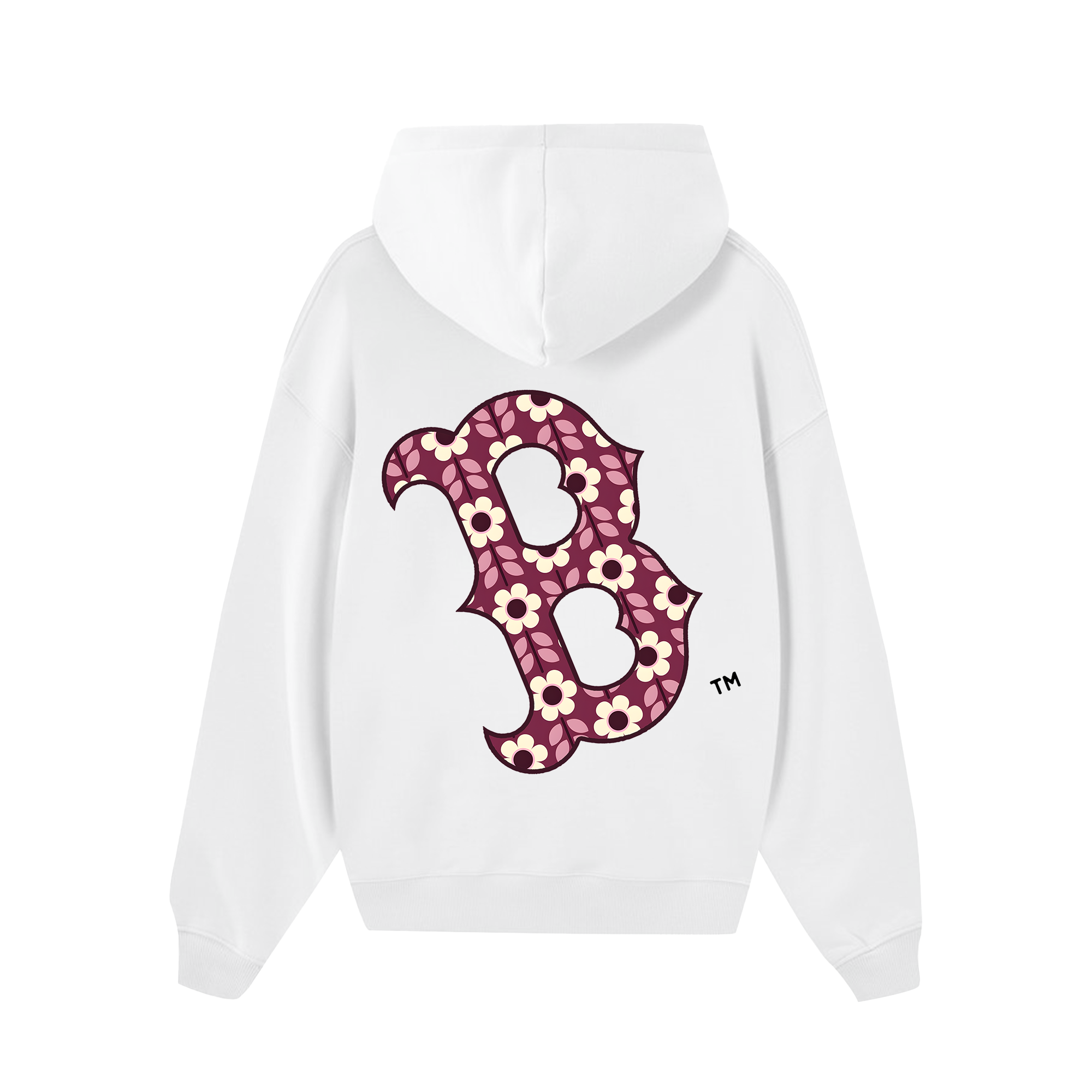 MLB Floral Big Logo B Hoodie