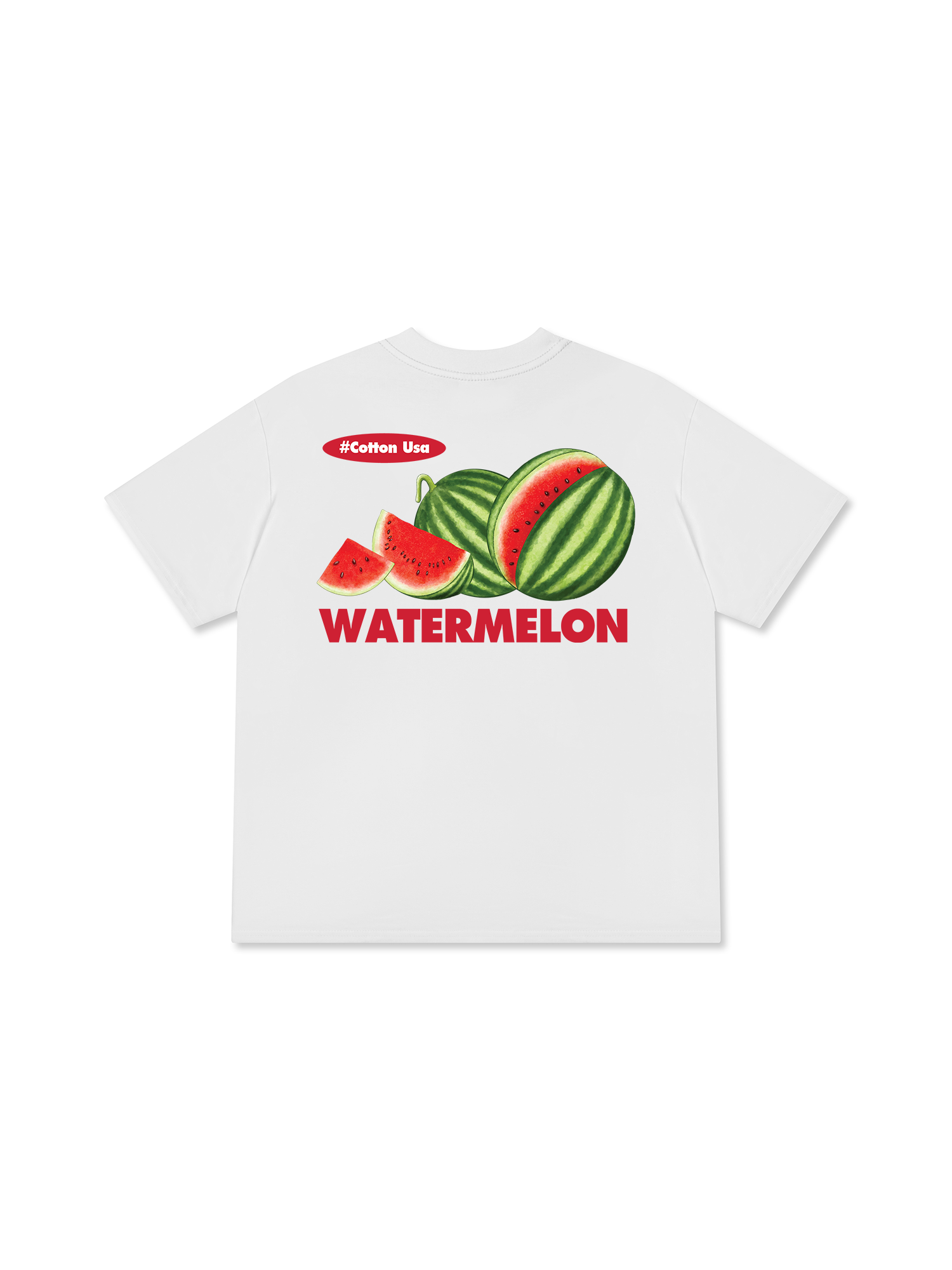 Áo Thun Relaxed Fit Tropical Watermelon Cottonusa