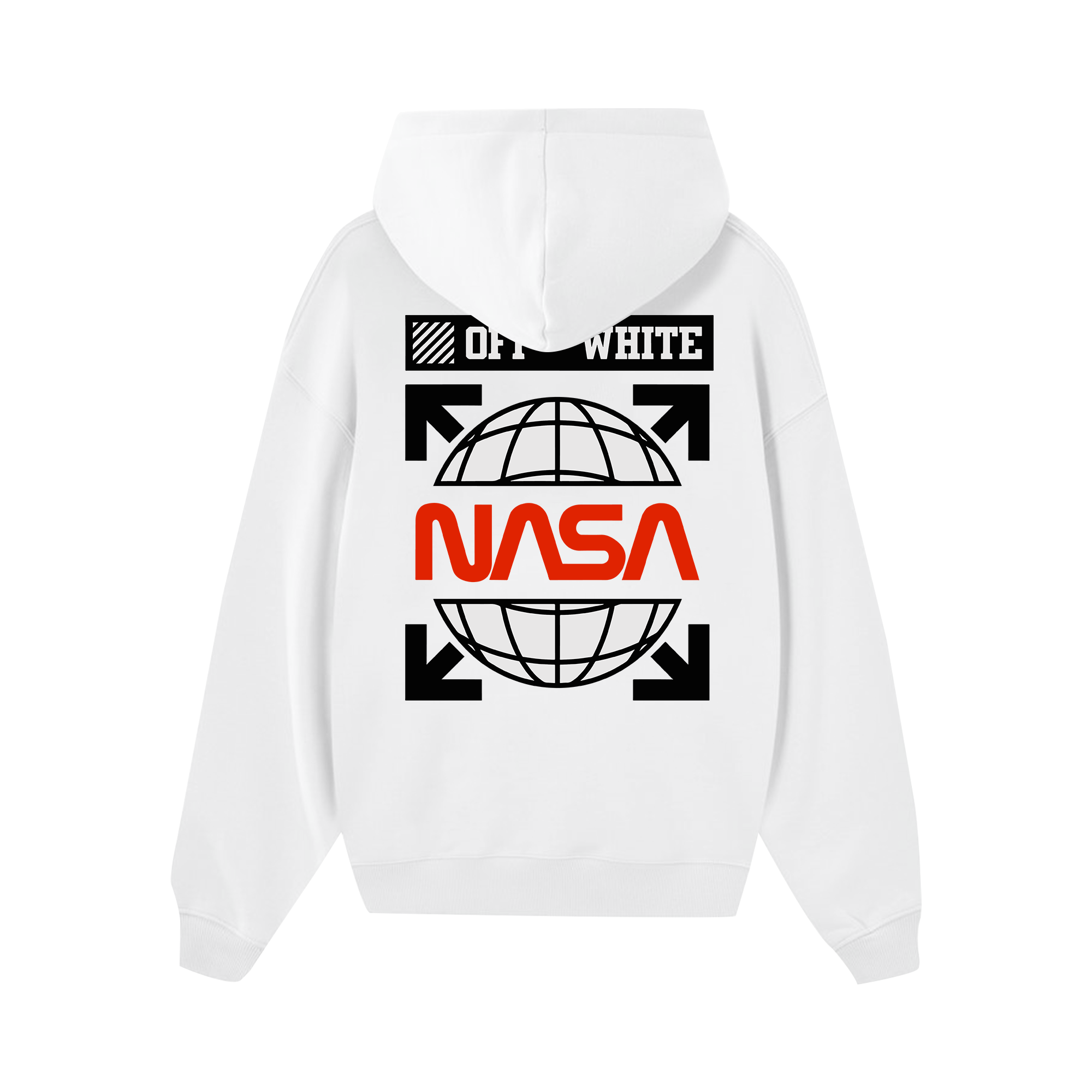 Off White Collab Nasa Hoodie