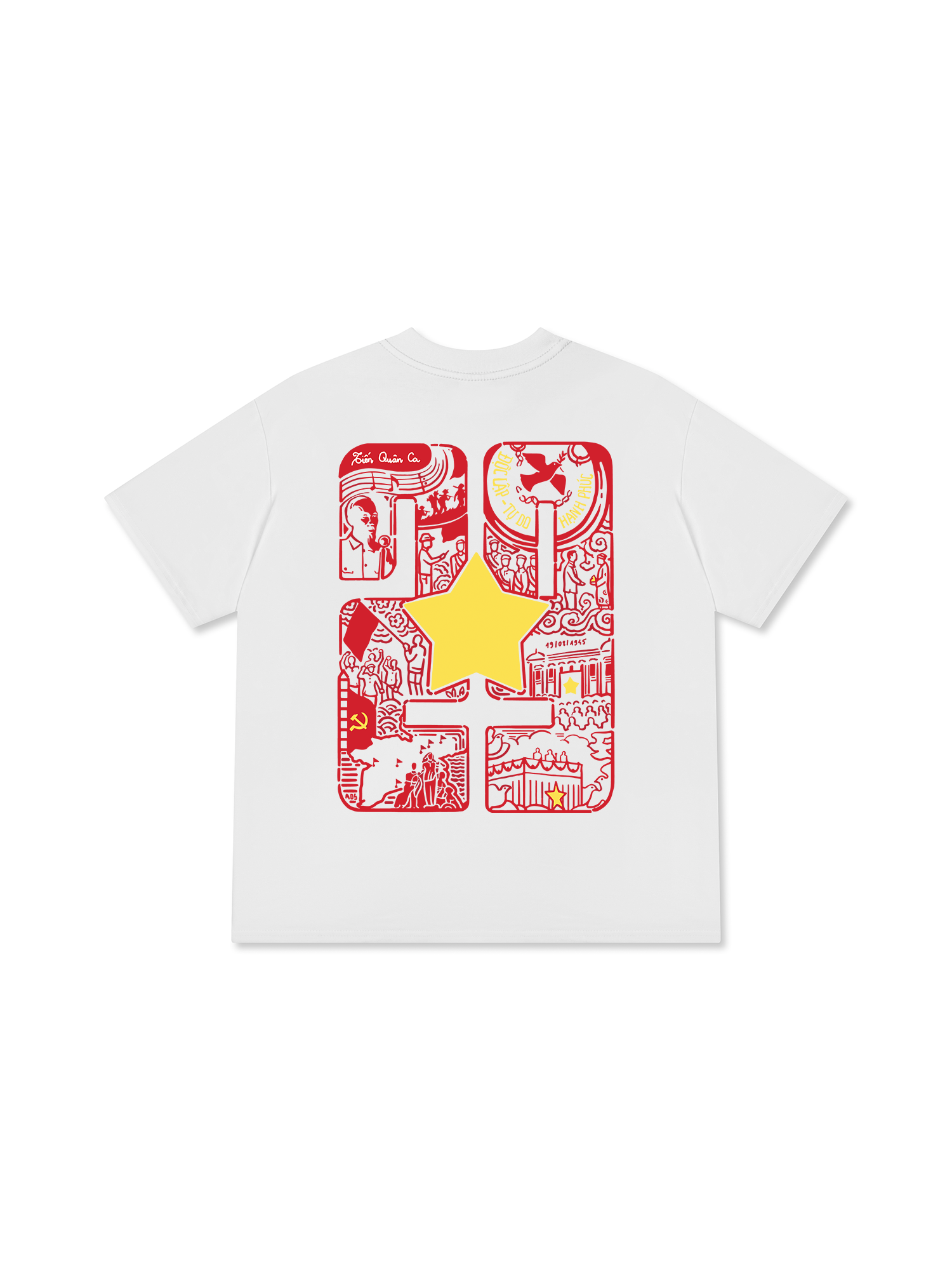 Áo Thun Relaxed Fit Việt Nam Quốc Khánh 02.09