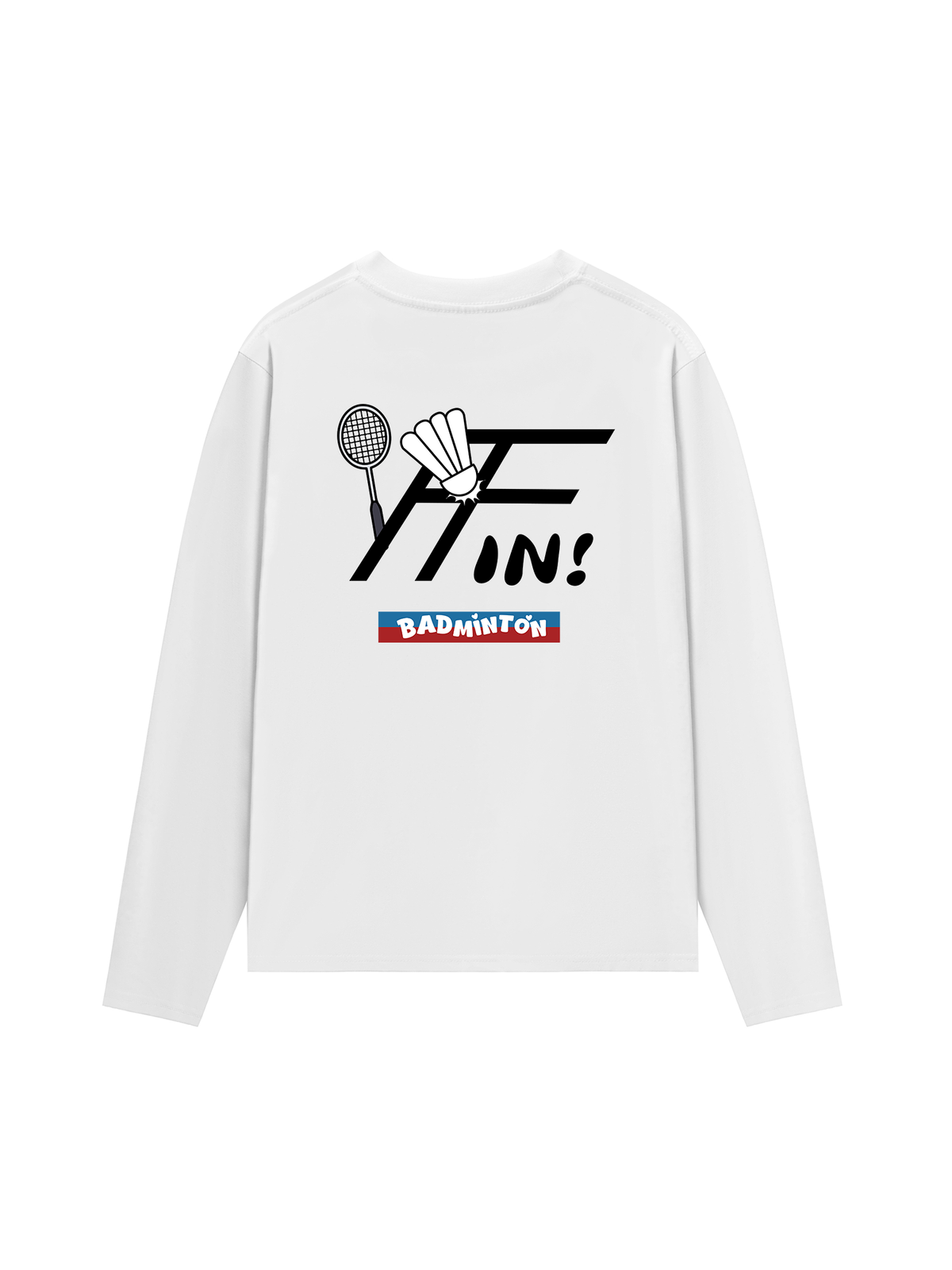 Áo Thun Dài Tay Badminton In