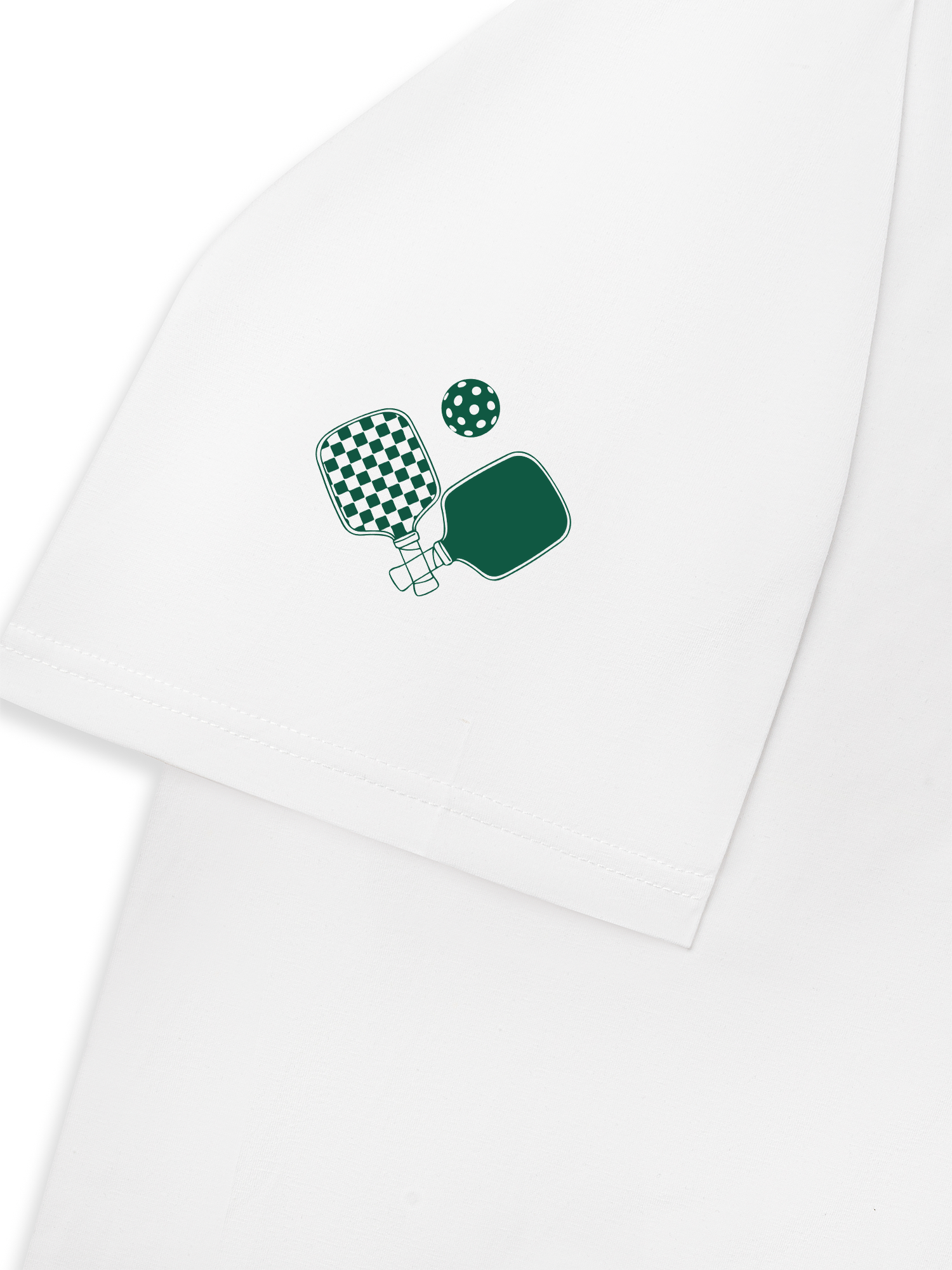 Áo Thun Relaxed Fit Pickleball Less Work More Pickleball