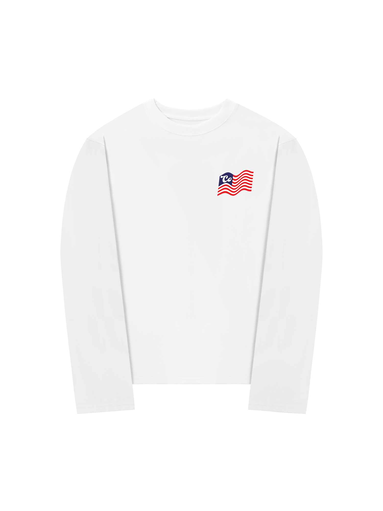 Áo Thun Dài Tay USA Cotton USA Flag