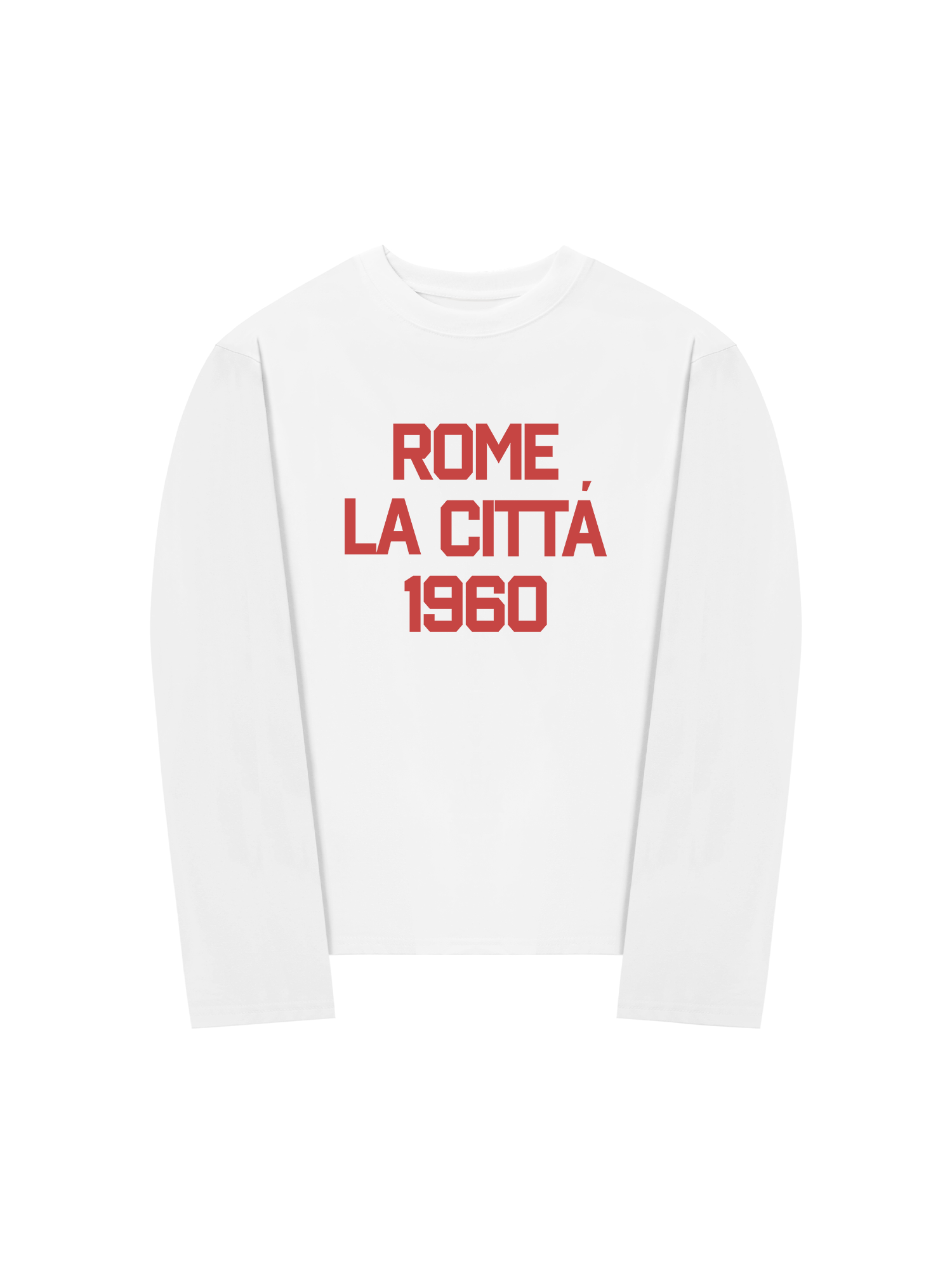 Áo Thun Dài Tay Rome La Citta