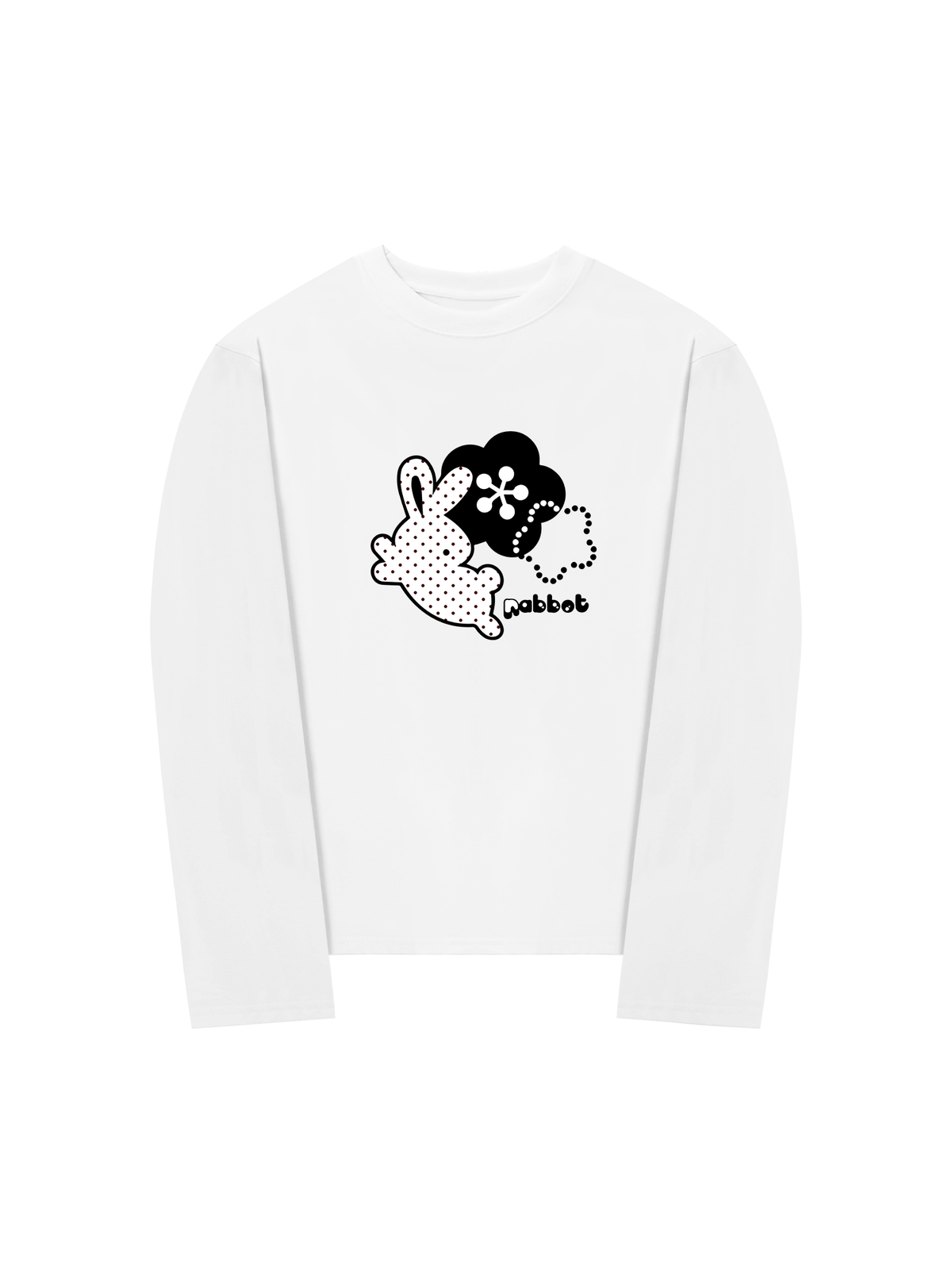 Áo Thun Dài Tay Dotty Mood Cute Bunny